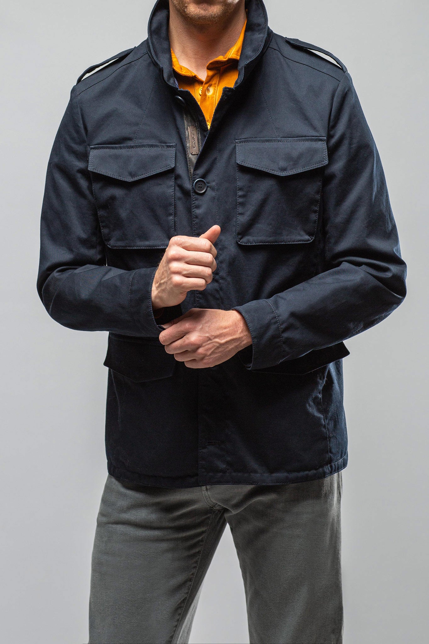 Sullivan Reversible Jacket In Navy | Warehouse - Mens - Outerwear - Cloth | Gimo's