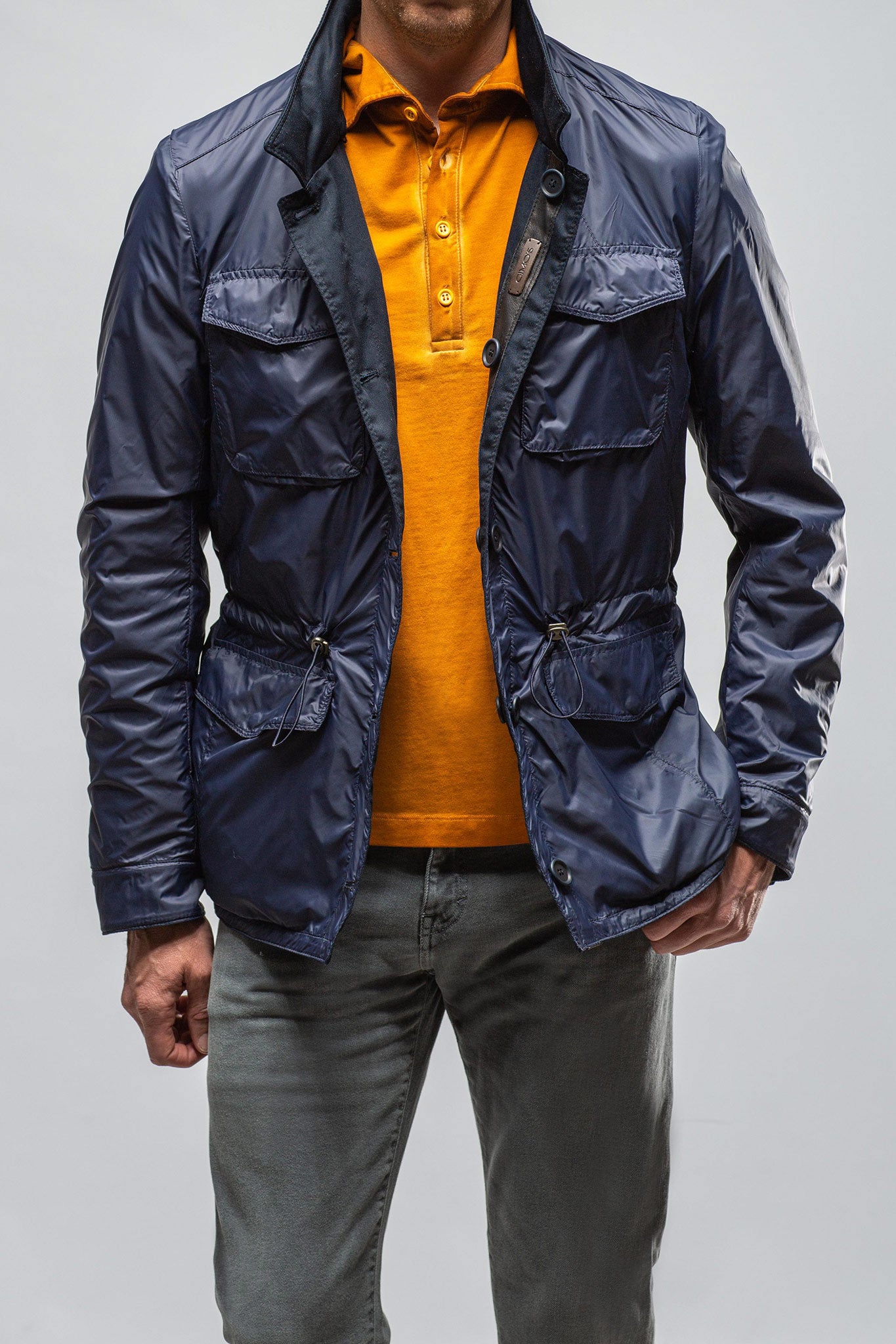 Sullivan Reversible Jacket In Navy | Warehouse - Mens - Outerwear - Cloth | Gimo's