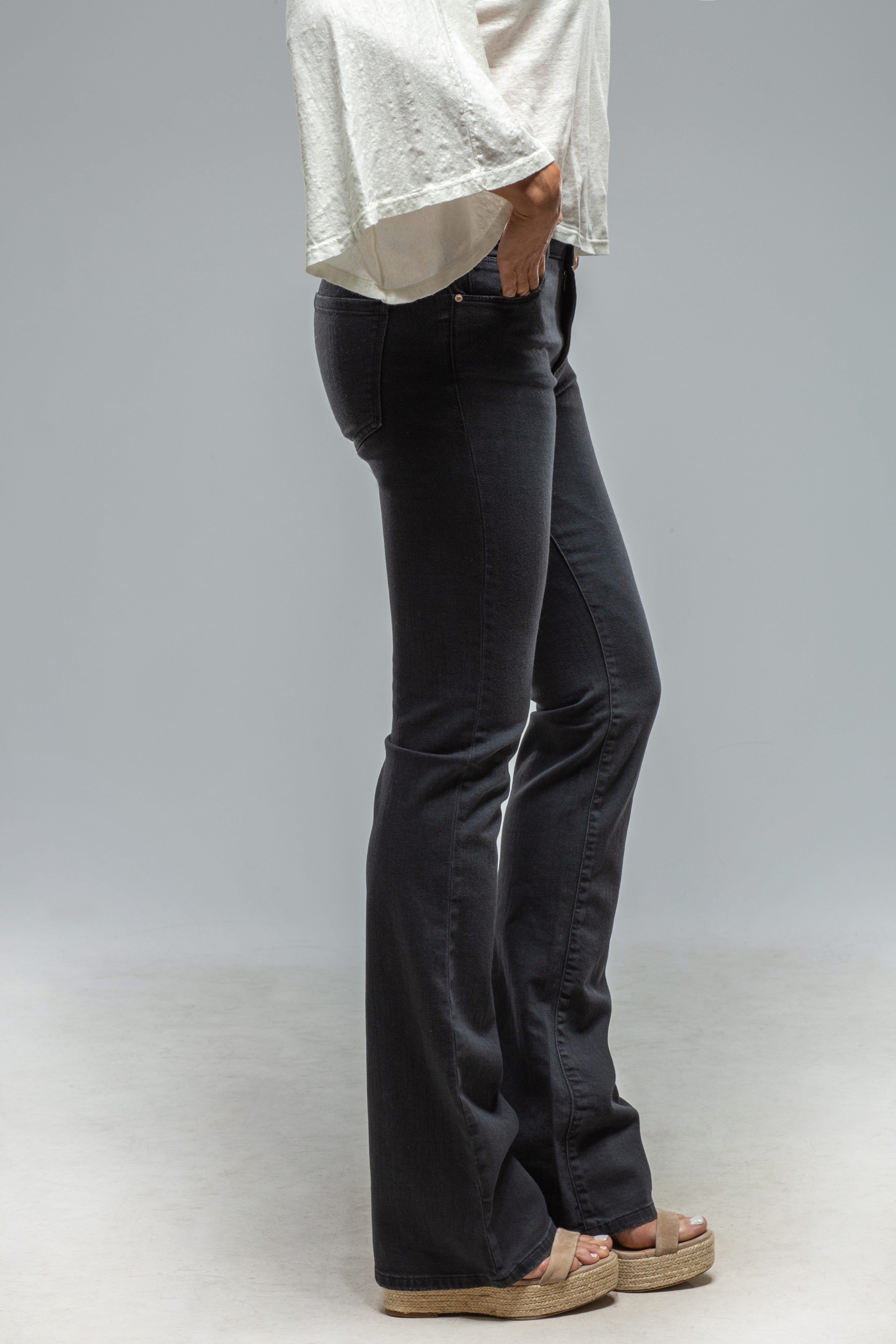 Tommy Flare Jeans In Anthracite | Ladies - Pants - Jeans | Axel's Premium Denim