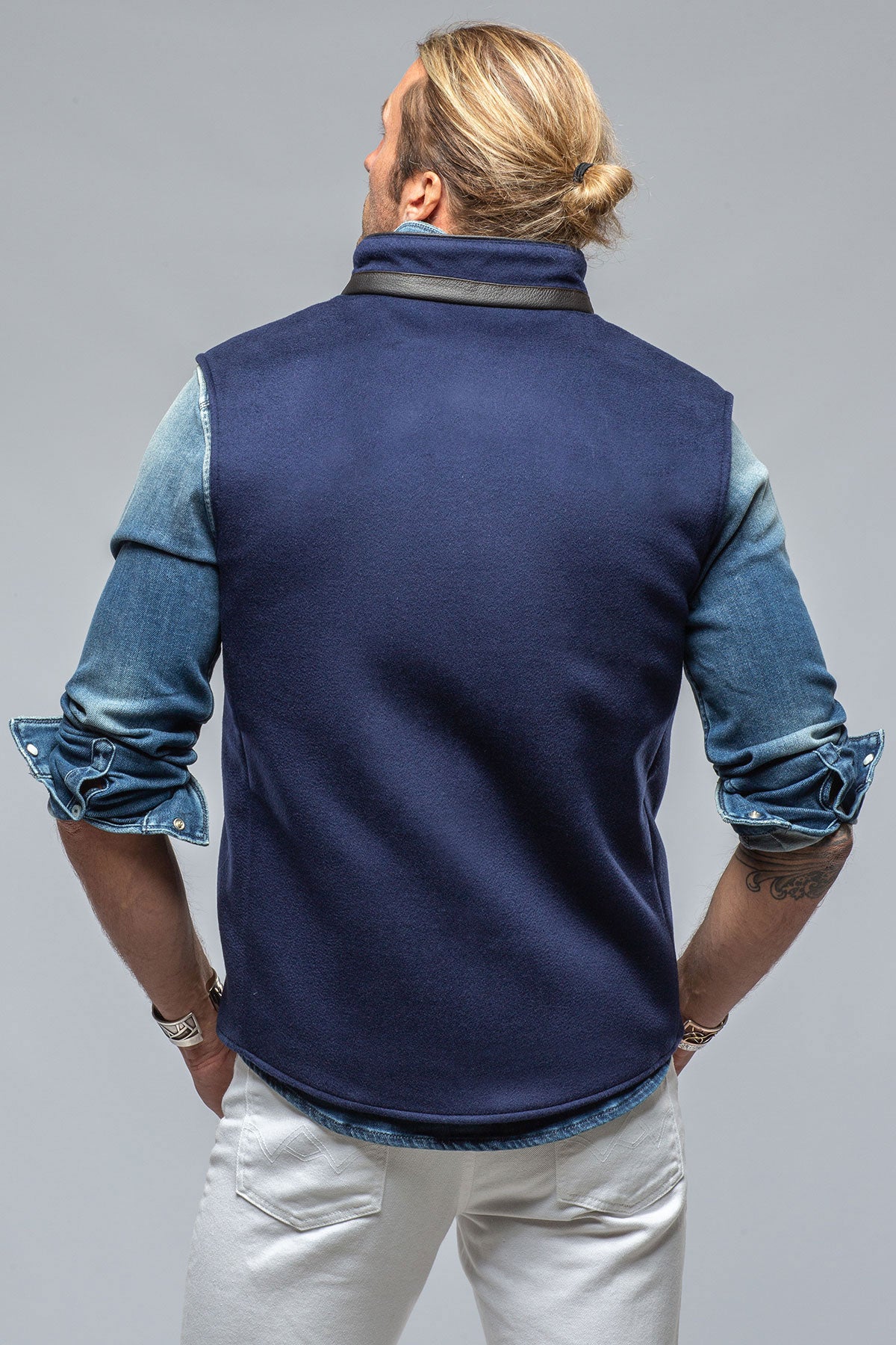 Paonia Colombo Virgin Wool Vest | Samples - Mens - Outerwear - Cloth | Colombo