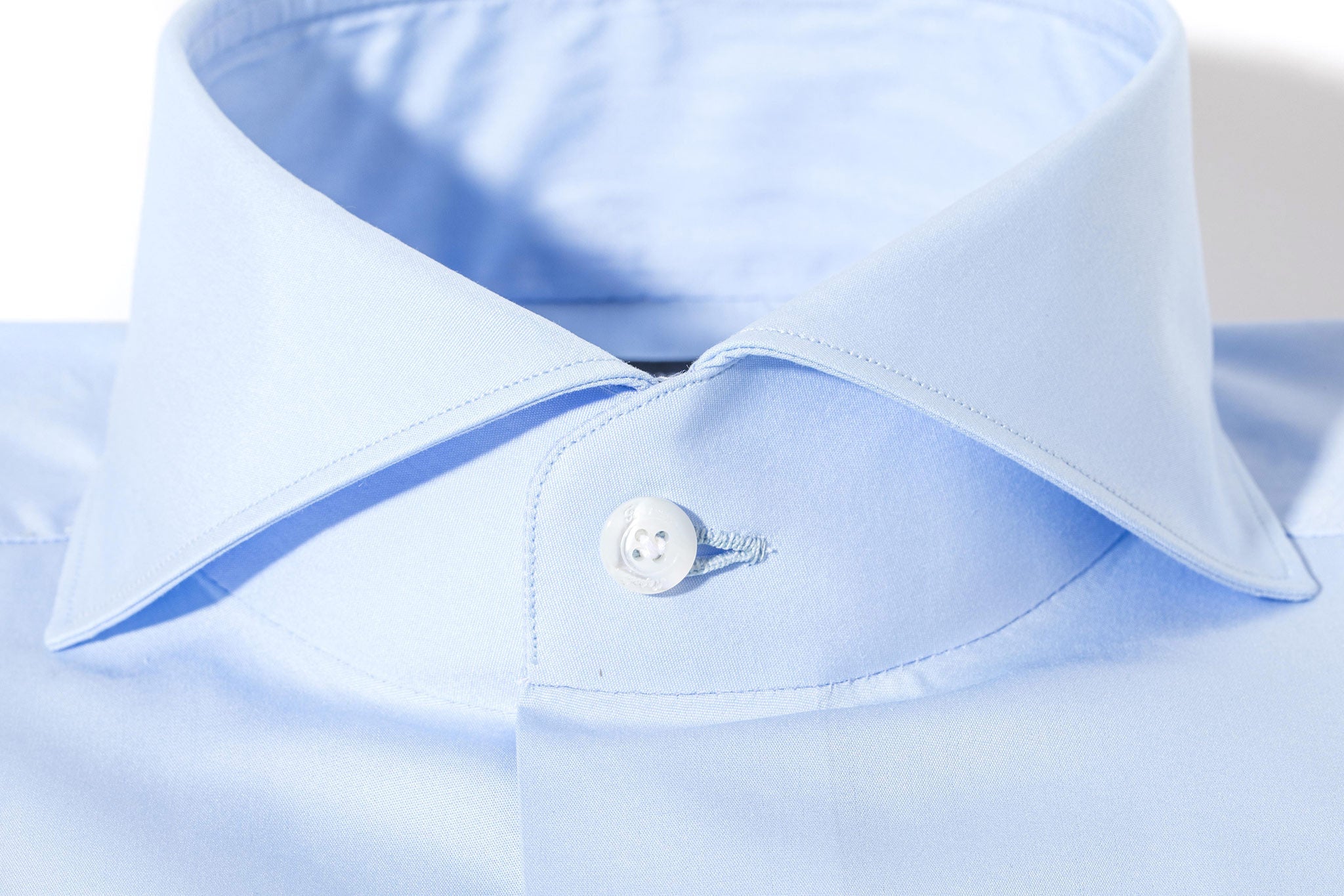 Milan Dress Shirt in Light Blue | Mens - Shirts - Dress | Finamore Napoli