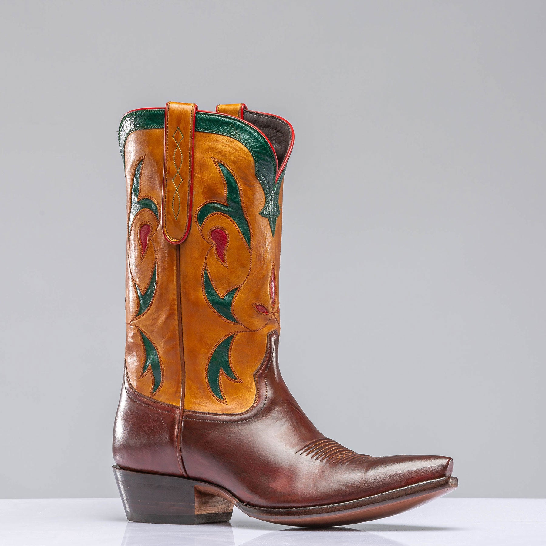 Ranch Hand Vintage Inlaid Boots | Mens - Cowboy Boots | Stallion Boots