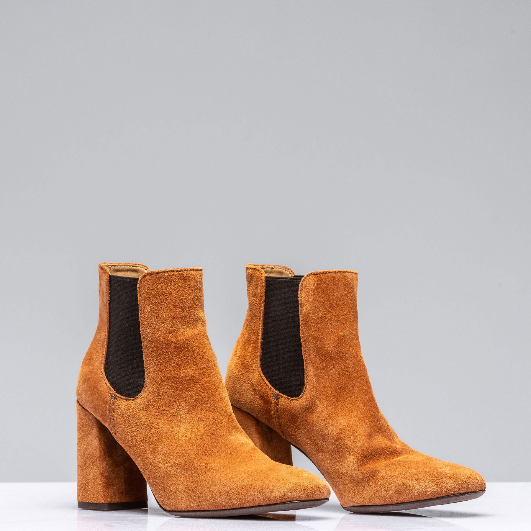 Alberto Fasciani Dunia High Heel Bootie In Cognac Ladies - European Boots