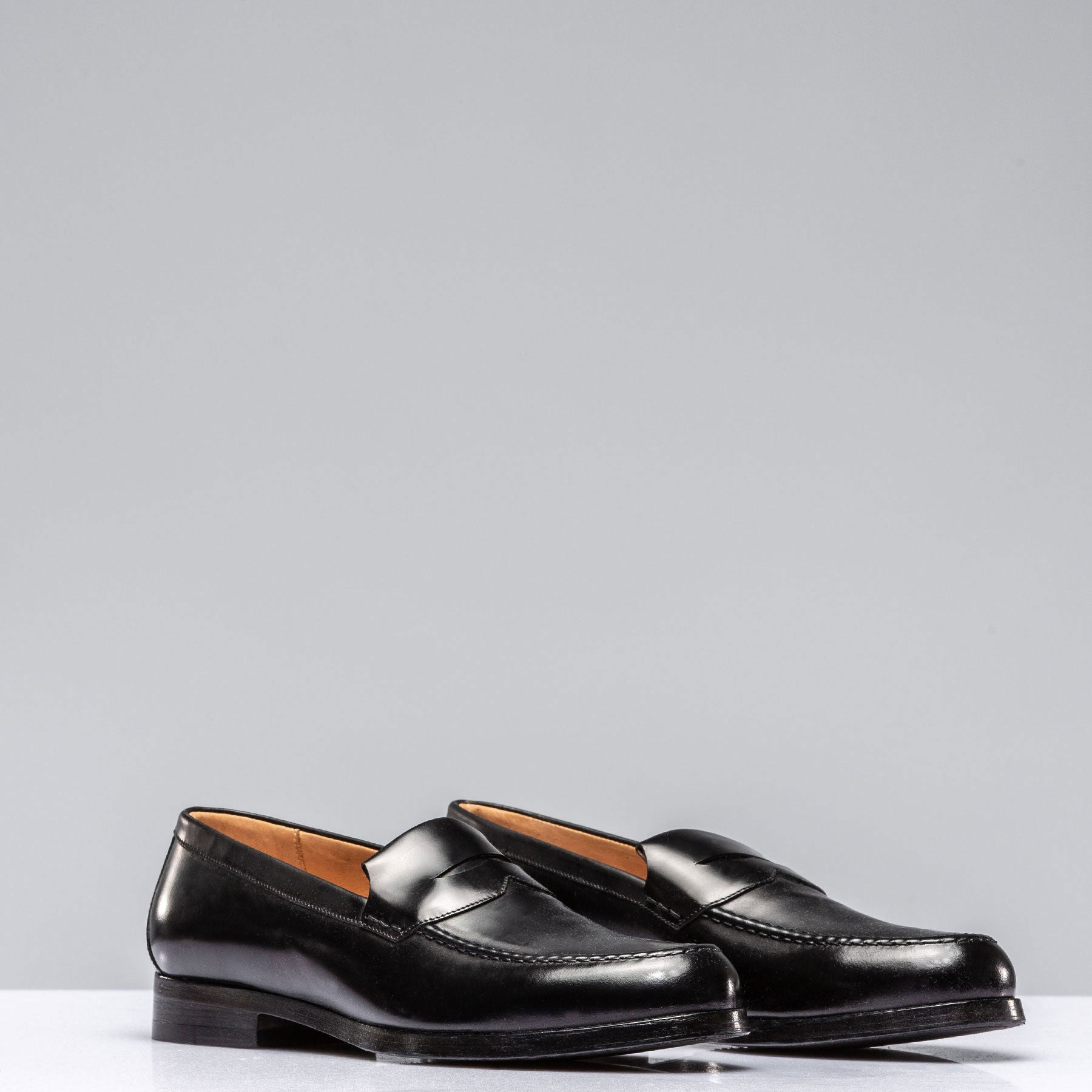 Lucro Loafer In Black Antique | Mens - Shoes | Alberto Fasciani