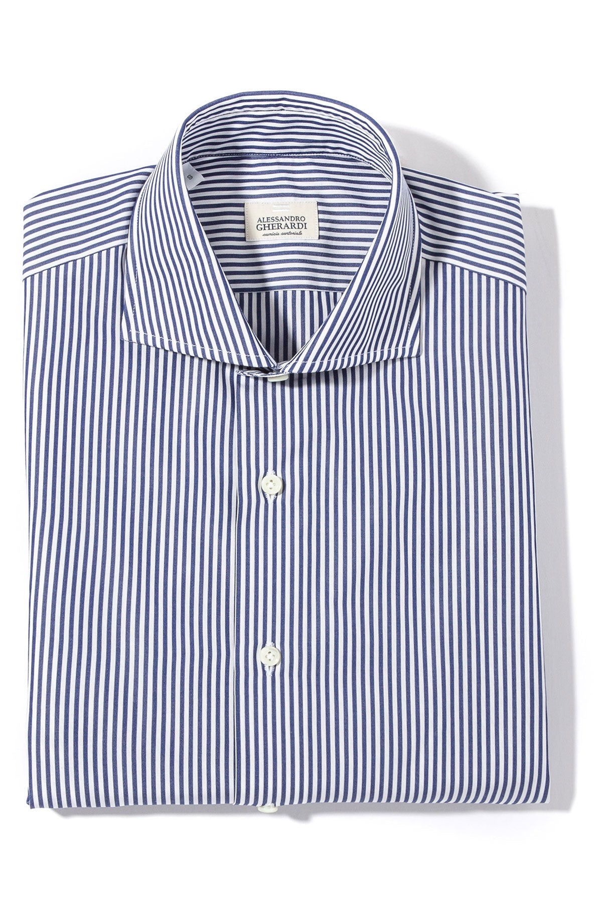 Alessandro Gherardi Lotti Bengal Stripe Dress Shirt Mens - Shirts - Dress