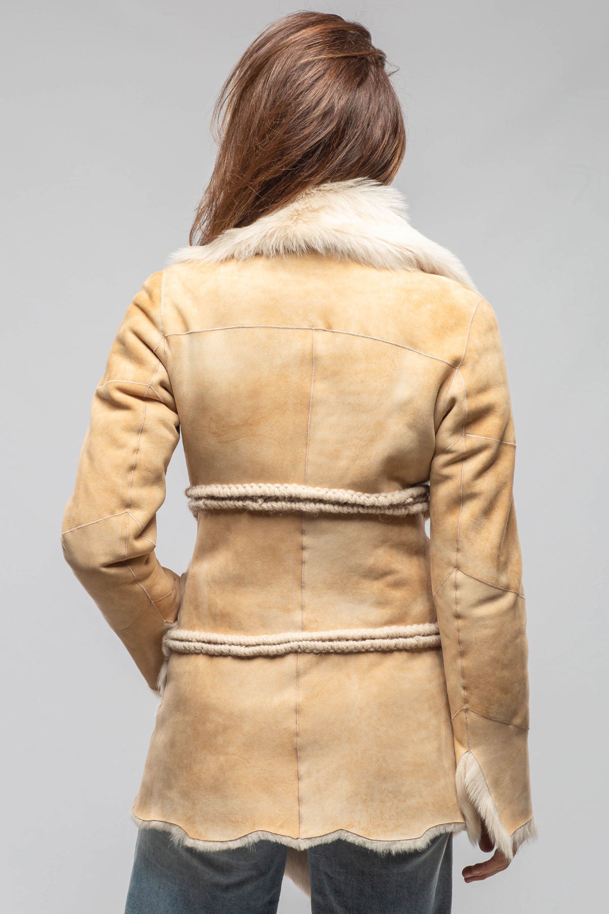 Amaya Shearling In Vintage Palomino | Ladies - Outerwear - Shearling | Artico