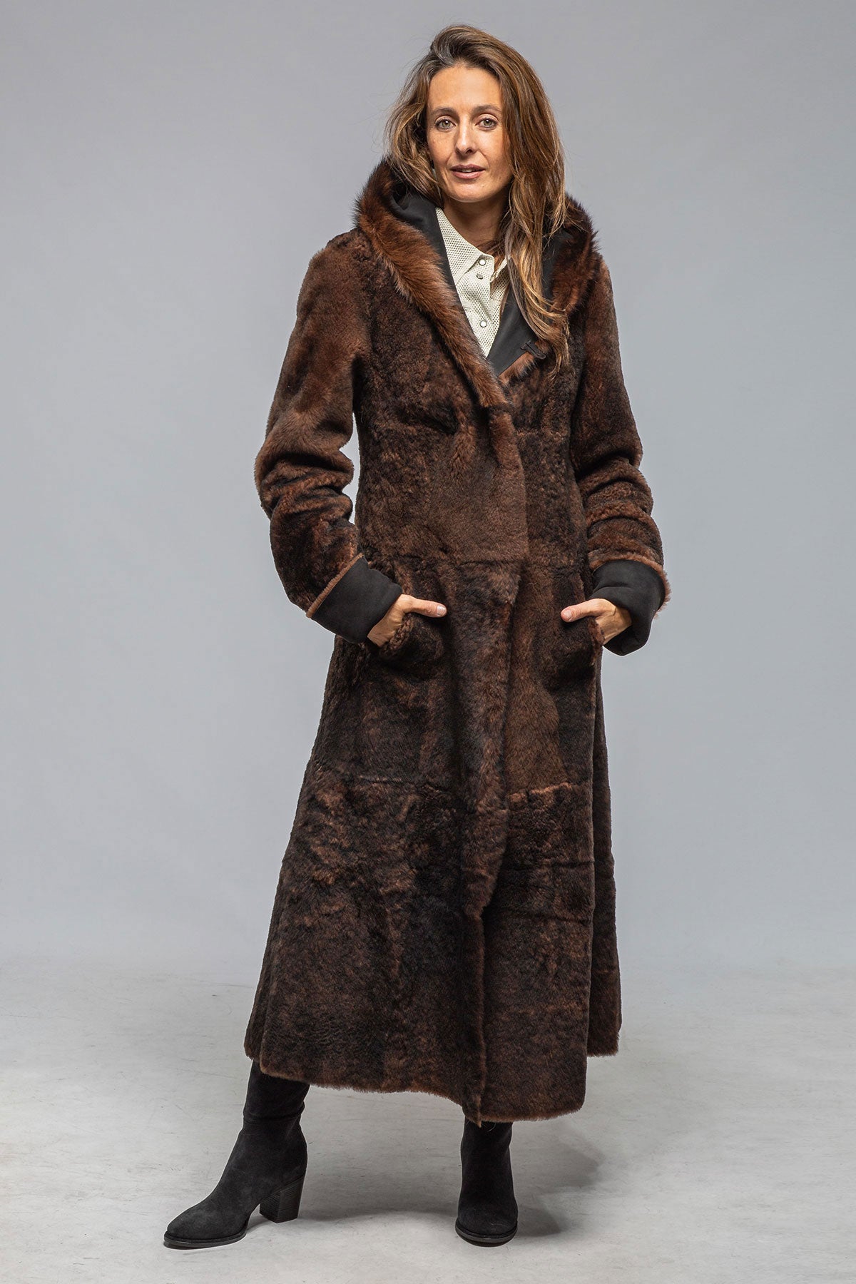 Artico | Veronique Long Shearling | Ladies - Outerwear - Shearling