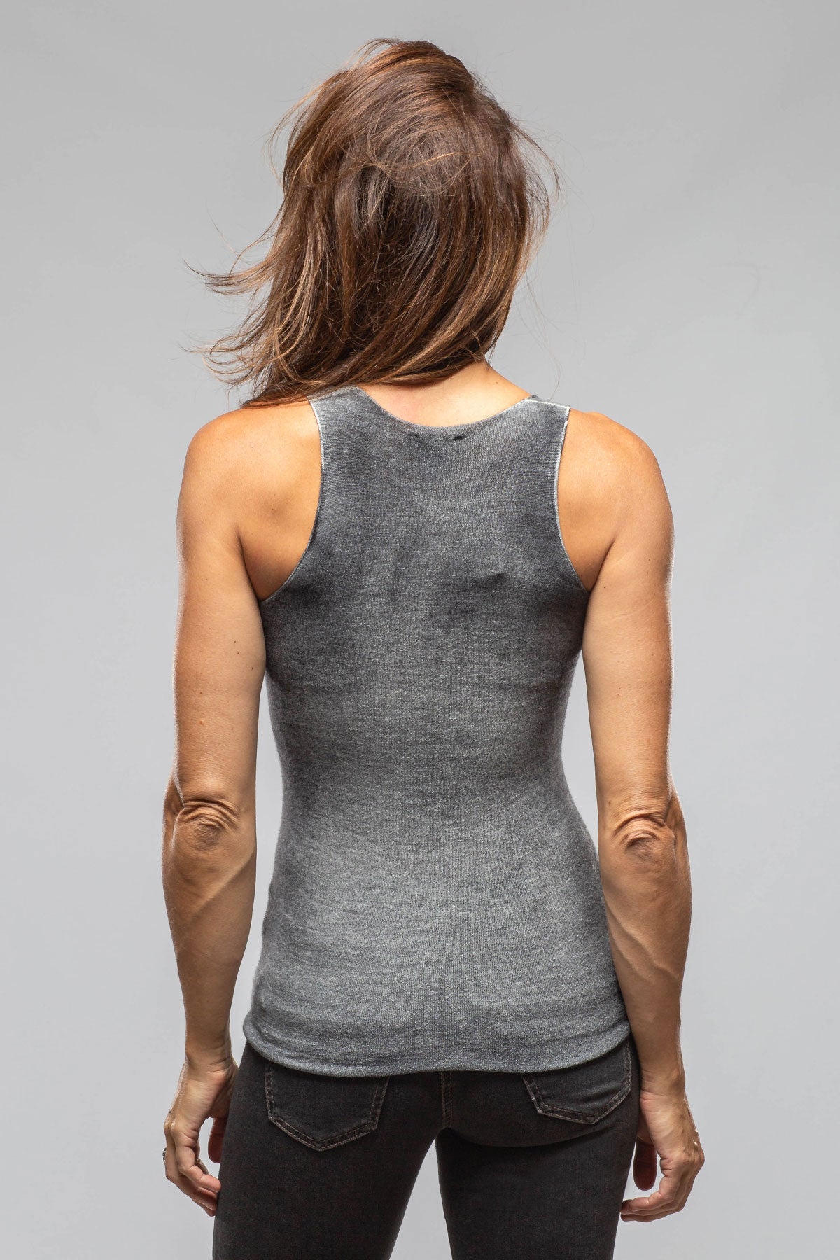 Avant Toi | Giza Stretch Knit Tank In Husky | Ladies - Tops