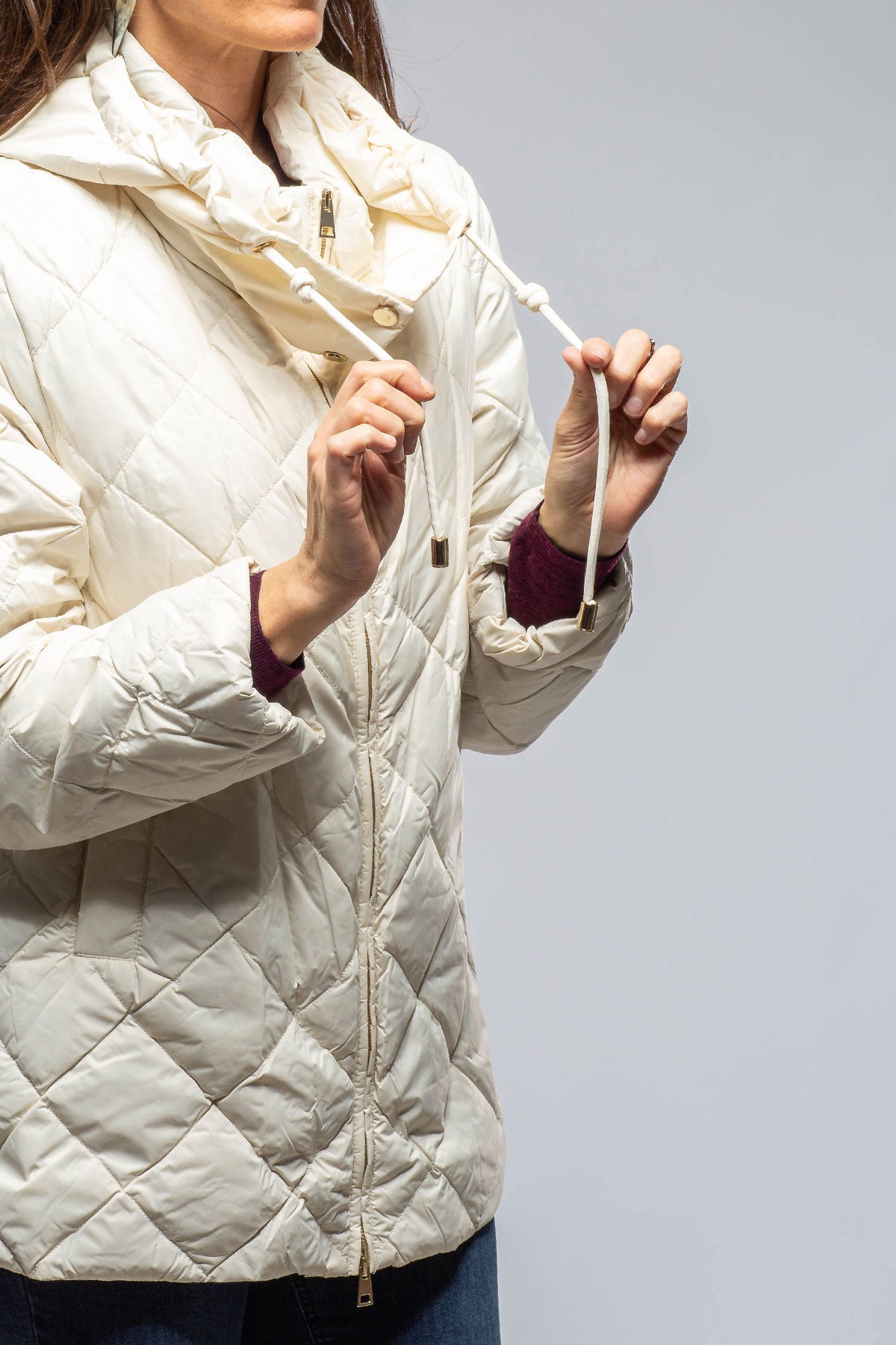 Axel's Florence Collection Alecia Quilted Down Coat Samples - Ladies - Outerwear - Cloth