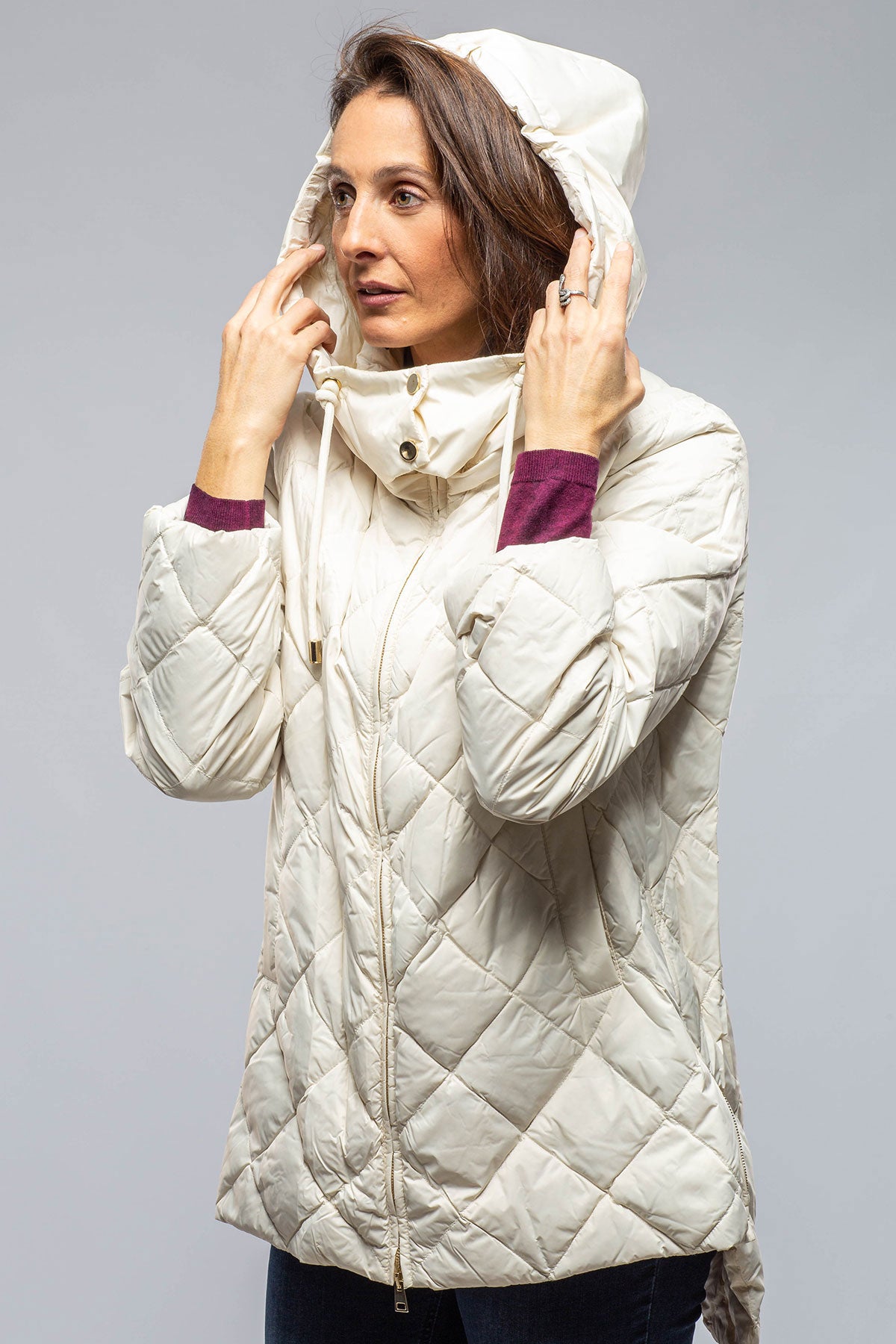 Axel's Florence Collection Alecia Quilted Down Coat Samples - Ladies - Outerwear - Cloth