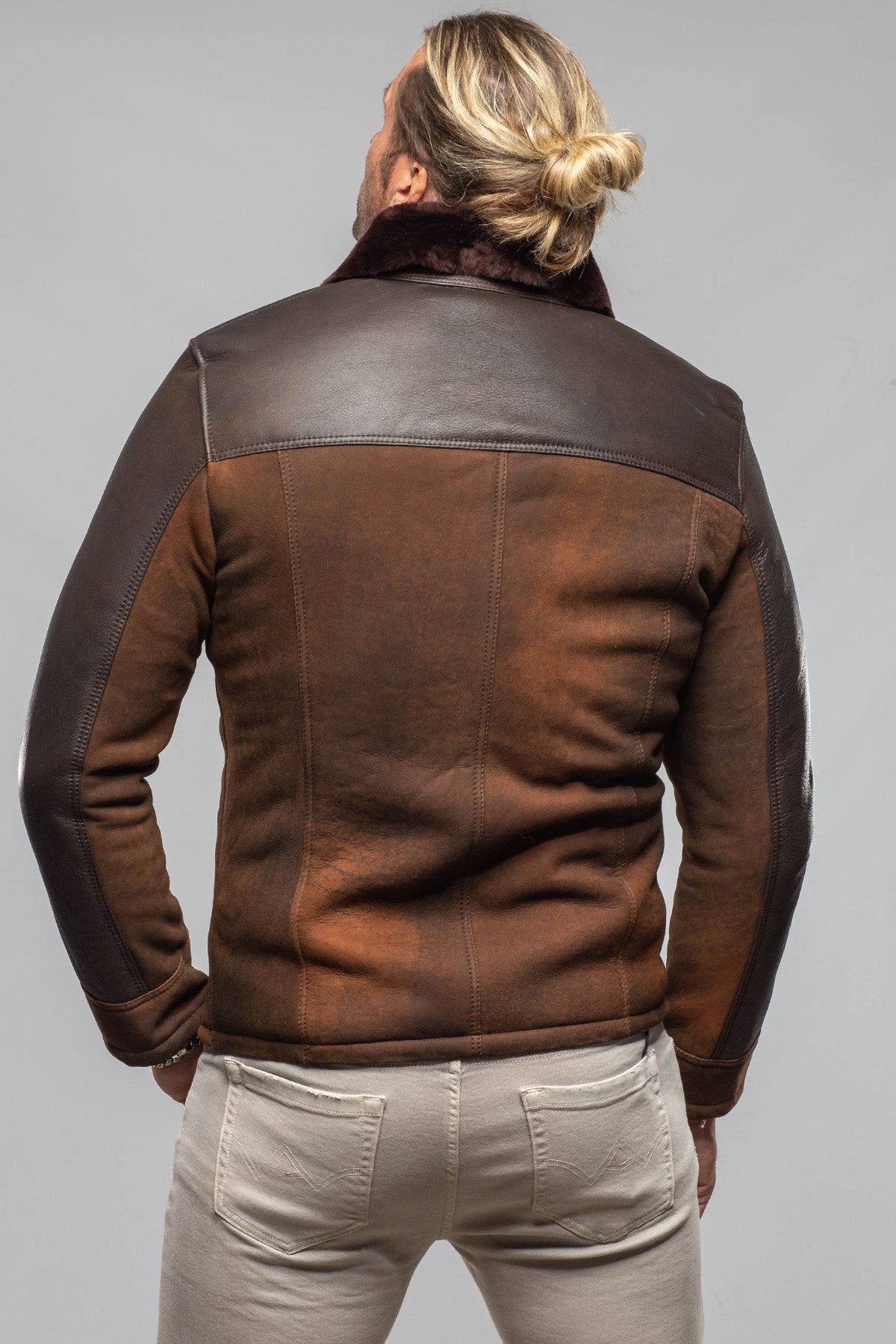 Axel's Florence Collection Enzo Shearling Jacket Samples - Mens - Outerwear - Shearling