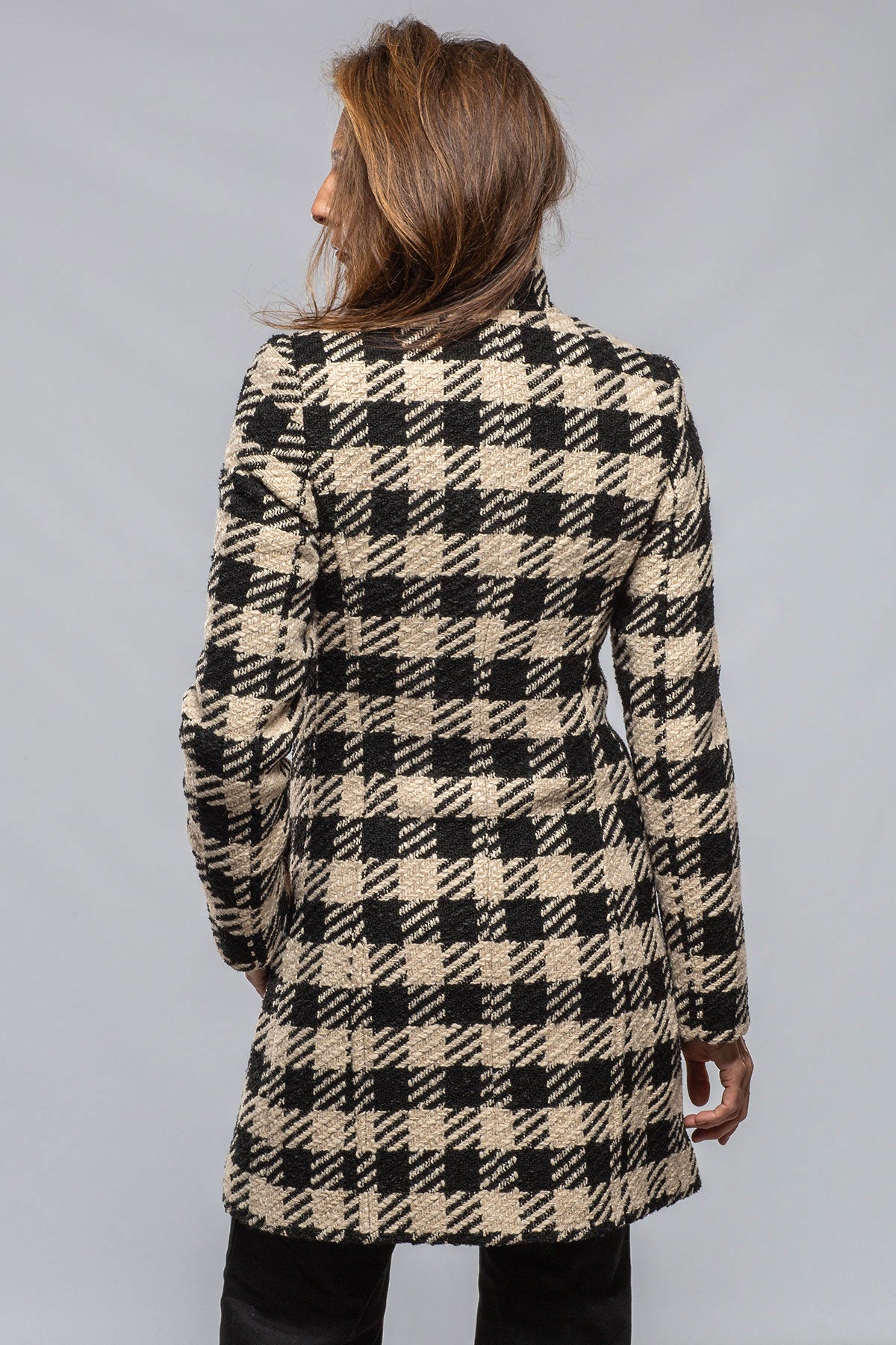 Axel's Florence Collection Millie Houndstooth Coat Ladies - Outerwear - Cloth