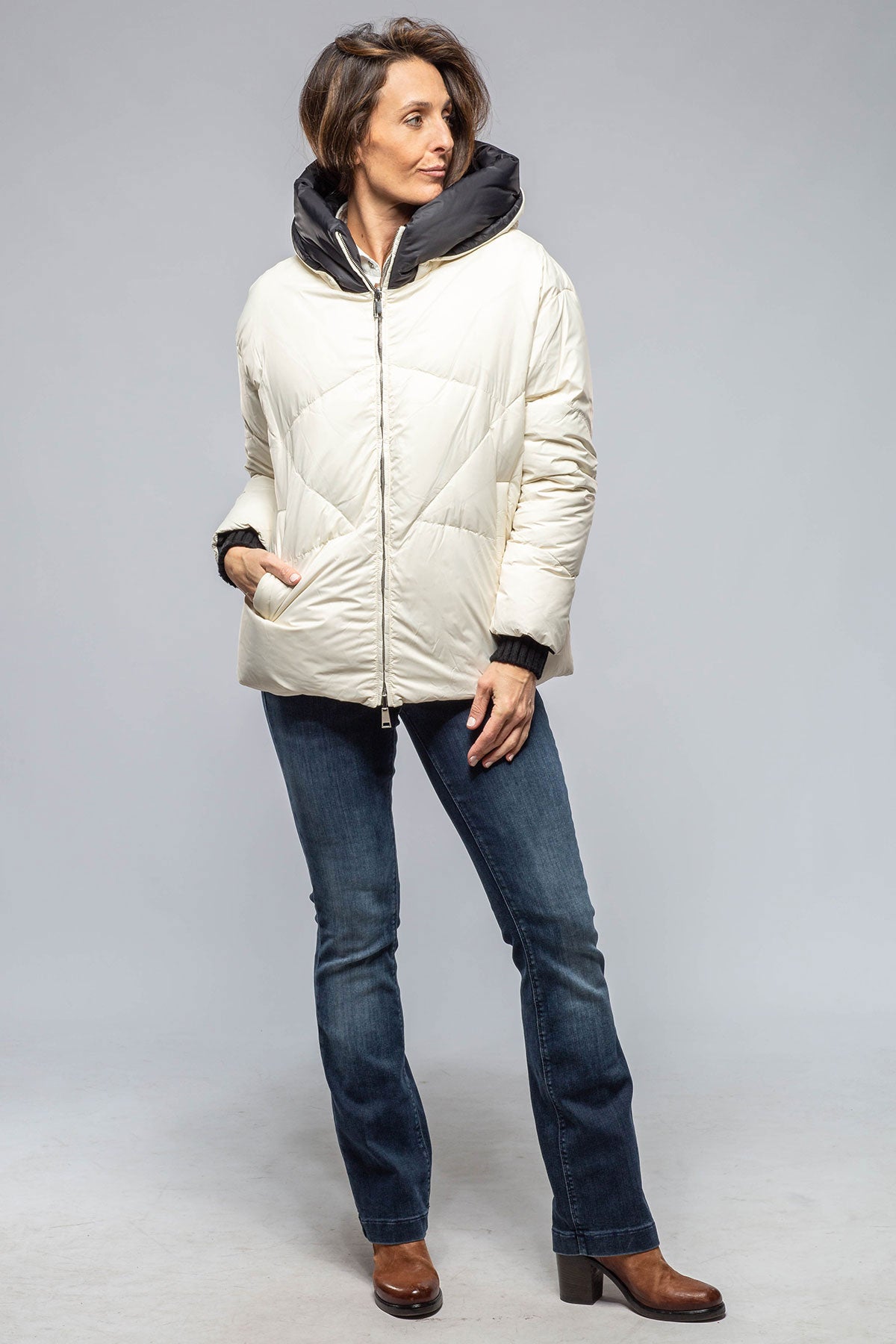 Axel's Florence Collection Monica Reversible Down Coat - Samples