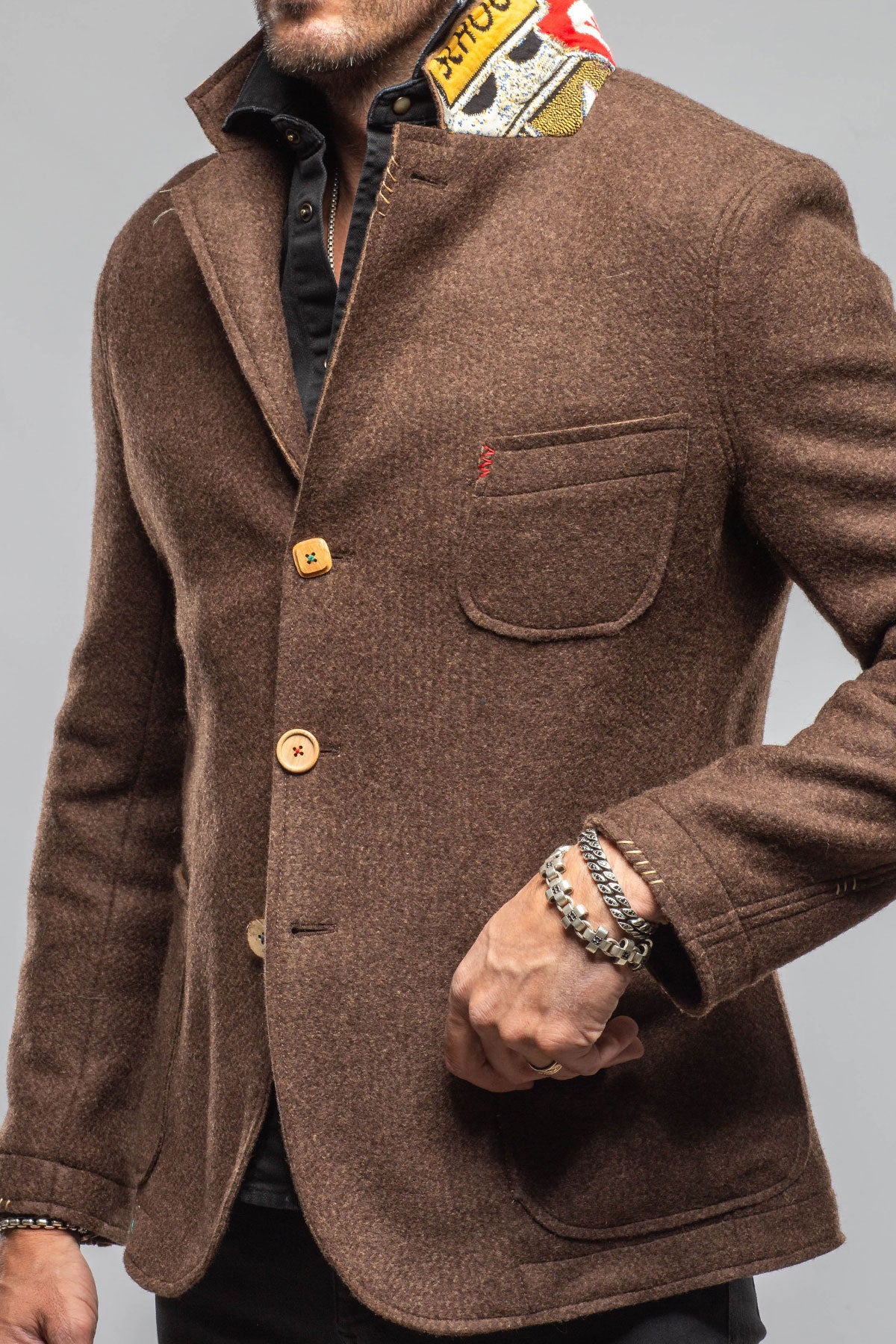 Axel's Florence Collection Stratton Knit Jacket Samples - Mens - Outerwear - Cloth