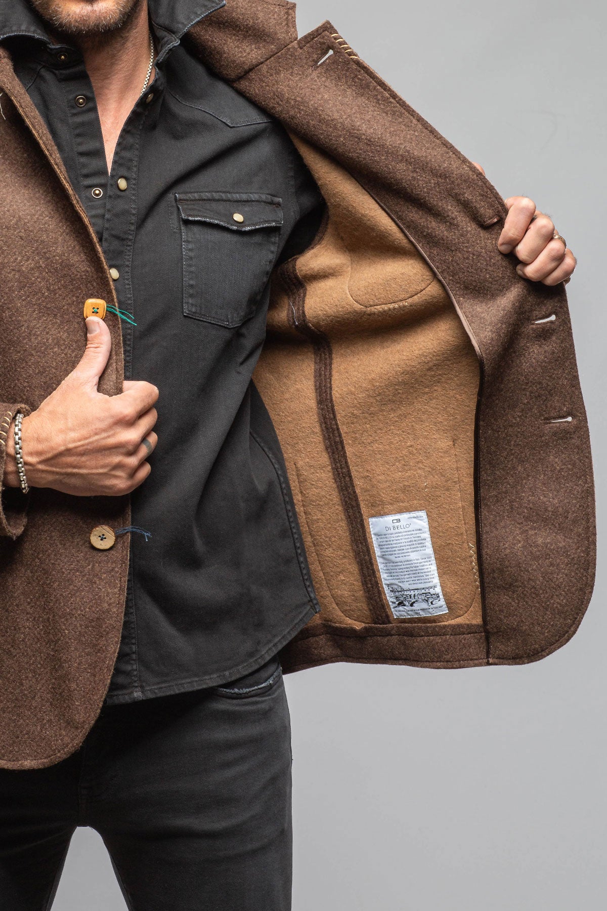 Axel's Florence Collection Stratton Knit Jacket Samples - Mens - Outerwear - Cloth