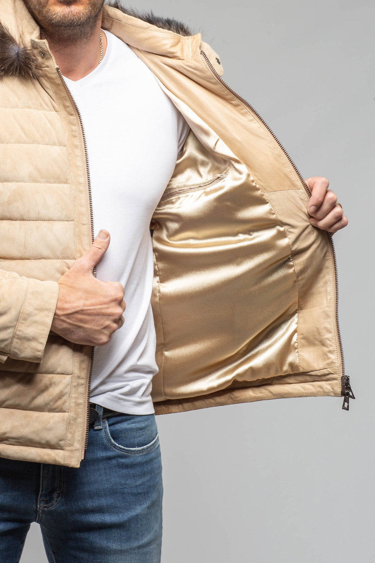 Axel's Florence Collection Telluride Puffer Samples - Mens - Outerwear - Leather