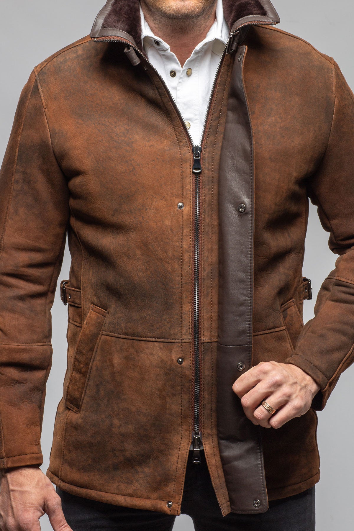 Wildwood Shearling Jacket | Samples - Mens - Outerwear - Shearling | Axel's Florence Collection