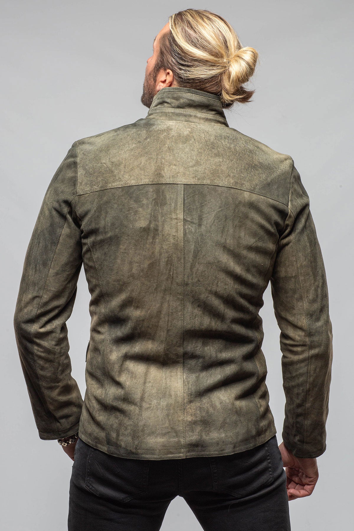 Axel's Florence Collection Wilhelm Suede Blazer Samples - Mens - Outerwear - Cloth