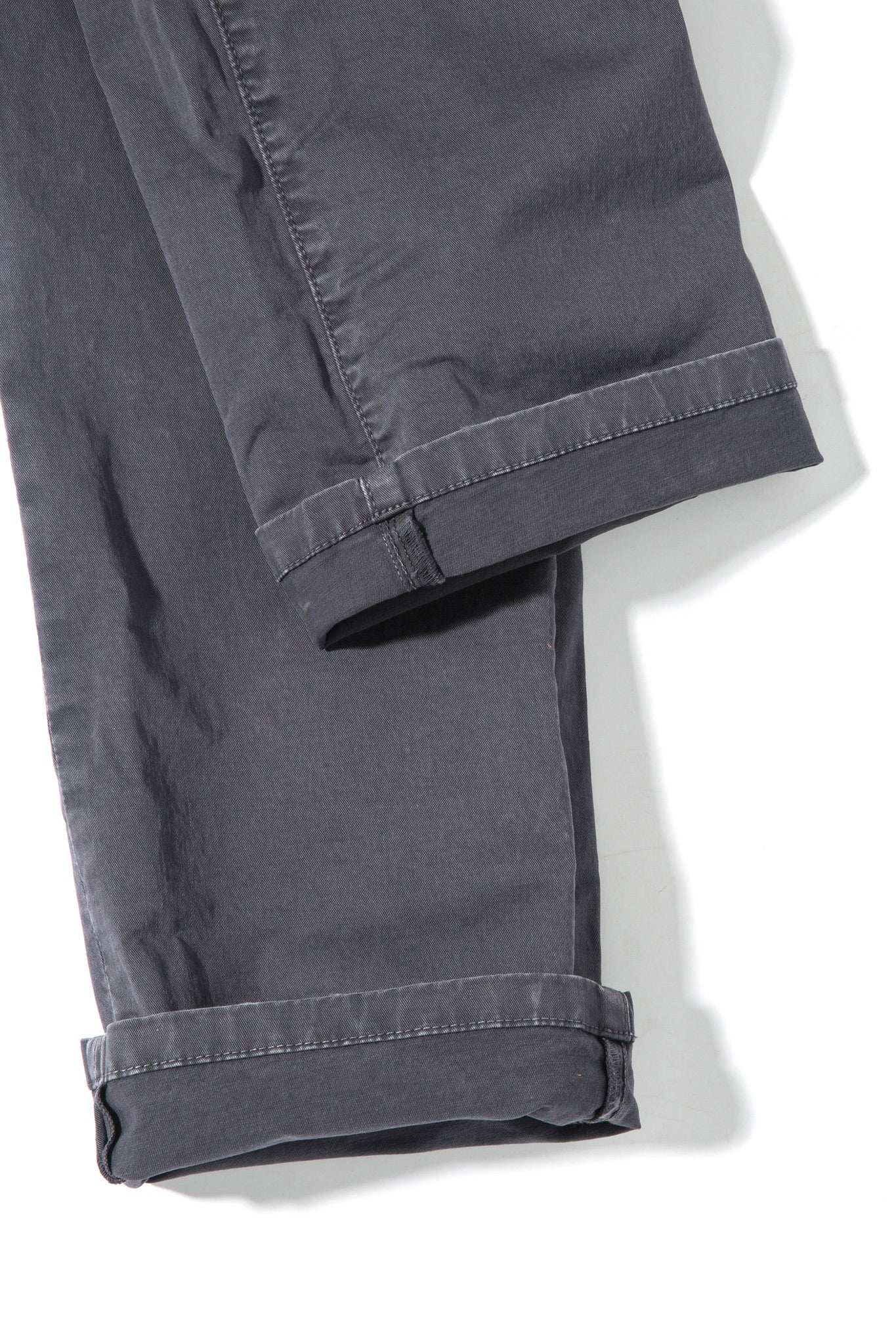 Flagstaff Stretch Cotton Twill In Anthracite | Mens - Pants - 5 Pocket | Axel's Premium Denim
