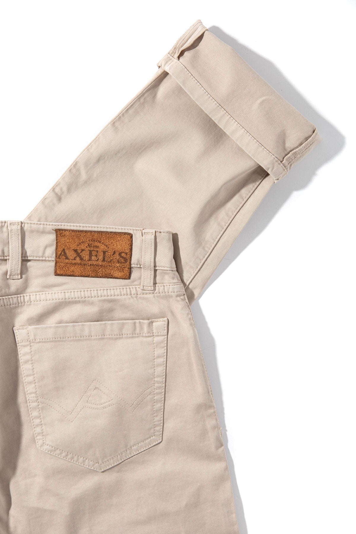 Axel's Premium Denim Prescott Soft Touch 5 Pocket In Ecru Mens - Pants - 5 Pocket