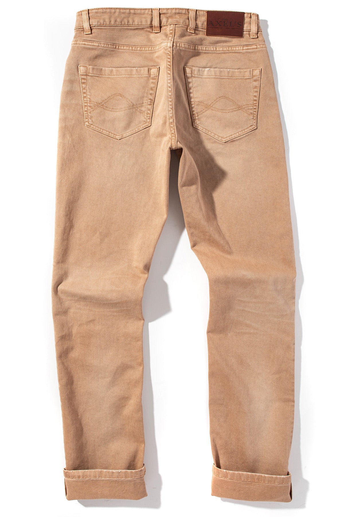 Axel's Premium Denim | Silverton Worn-In Slim Straight Denim In Cannella | Mens - Pants - 5 Pocket
