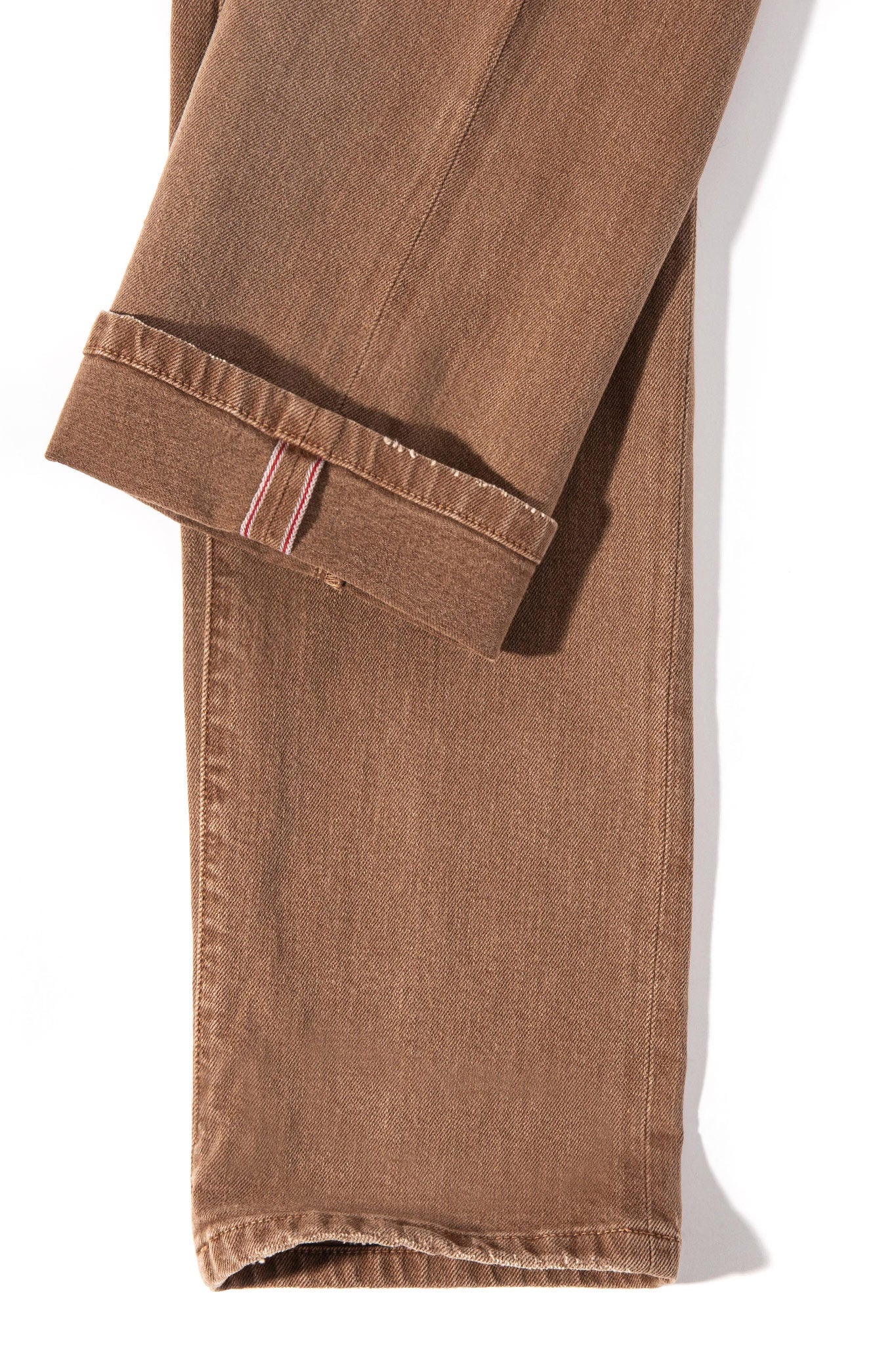 Axel's Premium Denim Tucson Selvedge Denim In Desert Sand Vintage II Mens - Pants - 5 Pocket