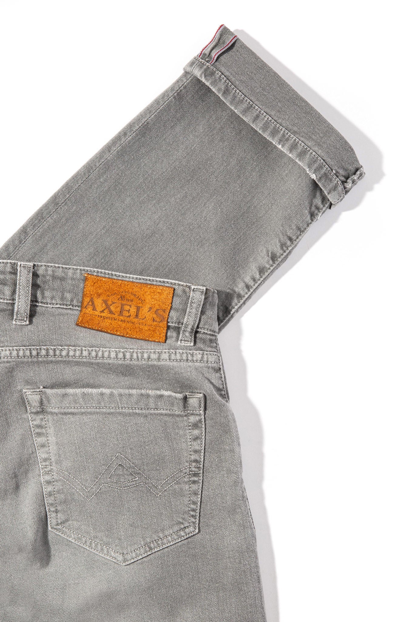 Tucson Selvedge Denim In Grigio | Mens - Pants - 5 Pocket | Axel's Premium Denim