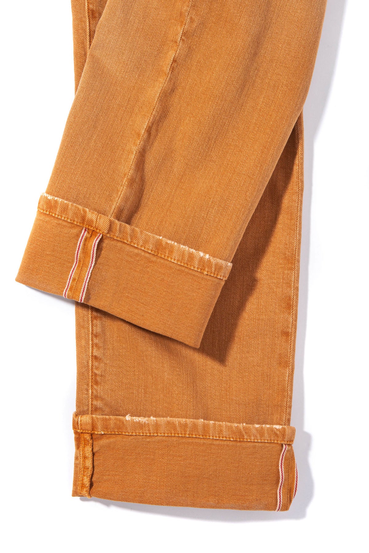 Axel's Premium Denim Tucson Selvedge Denim In Papaya Mens - Pants - 5 Pocket