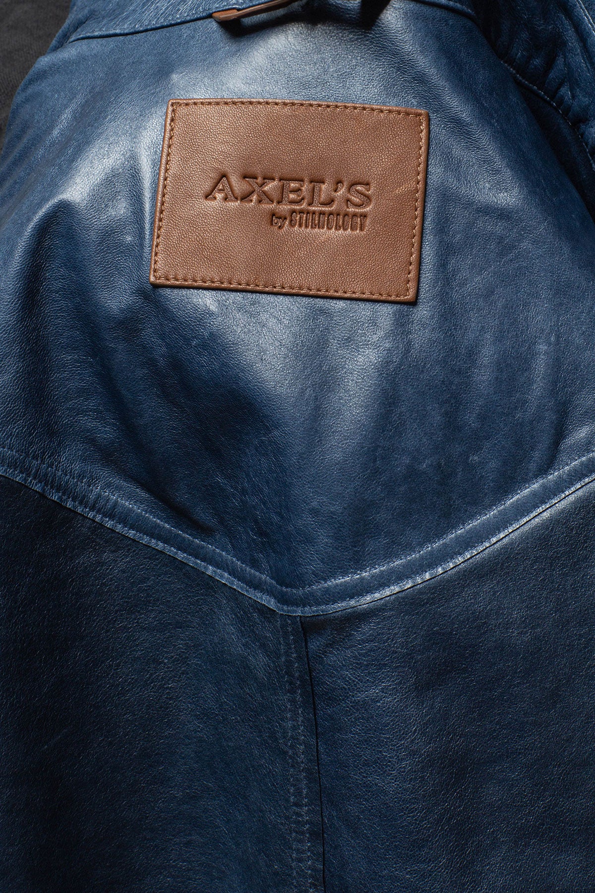 Axel's Stil | Corzo Western Suede Overshirt In Blue | Mens - Outerwear - Leather