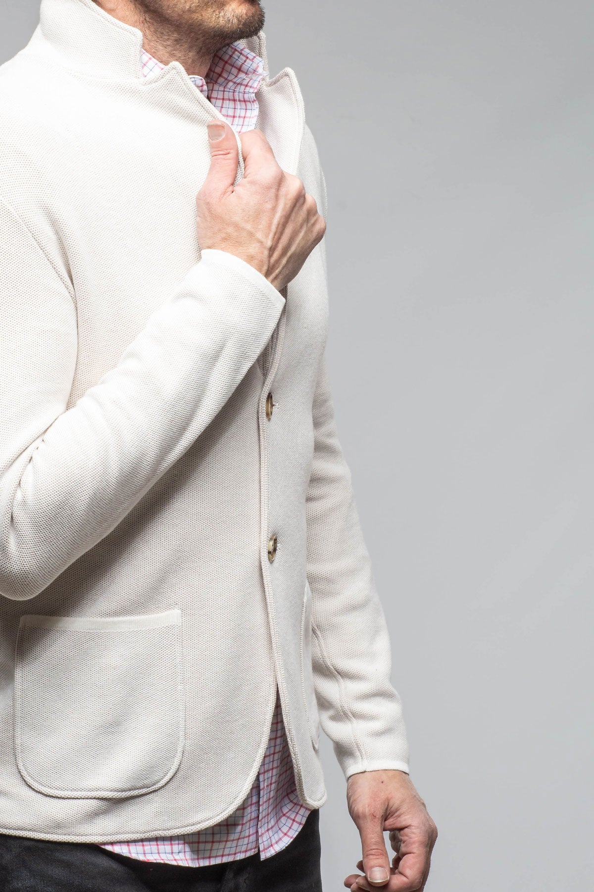 Axels-BDSR | Arette Swacket In Ivory | Mens - Sweaters