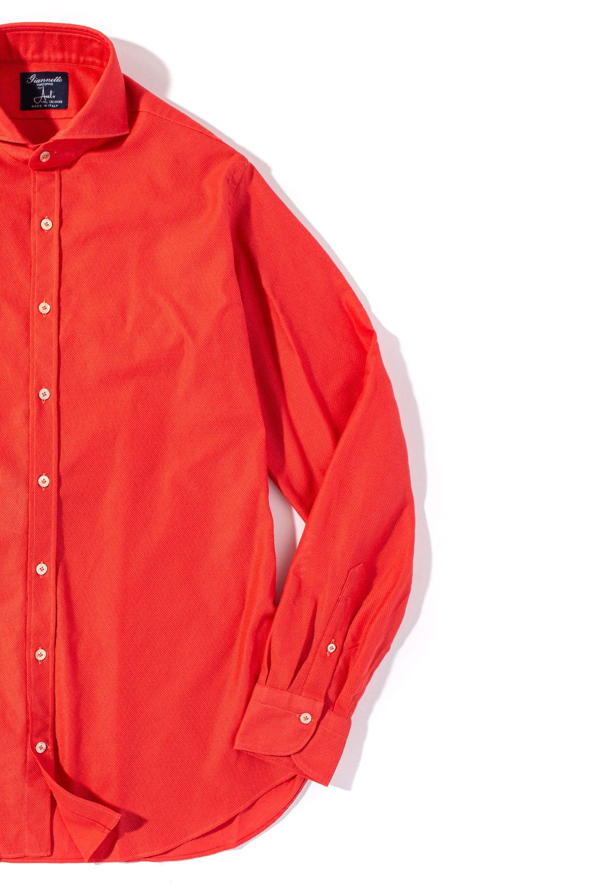 Axels GP Vaison Giro Inglese Shirt in Orange Mens - Shirts - Dress