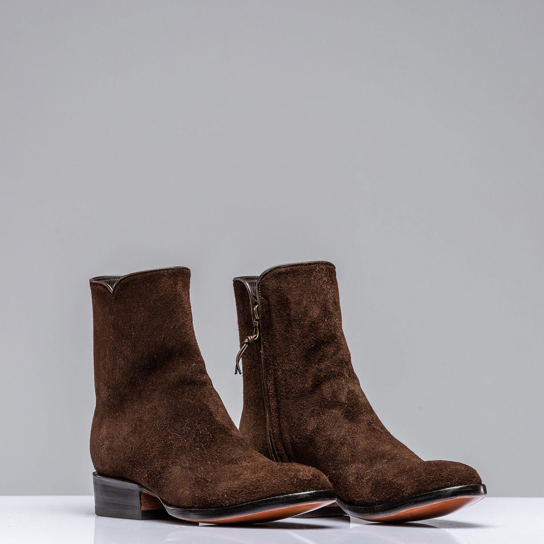 Chocolate Round Toe Zorro | Mens - Cowboy Boots | Stallion Boots