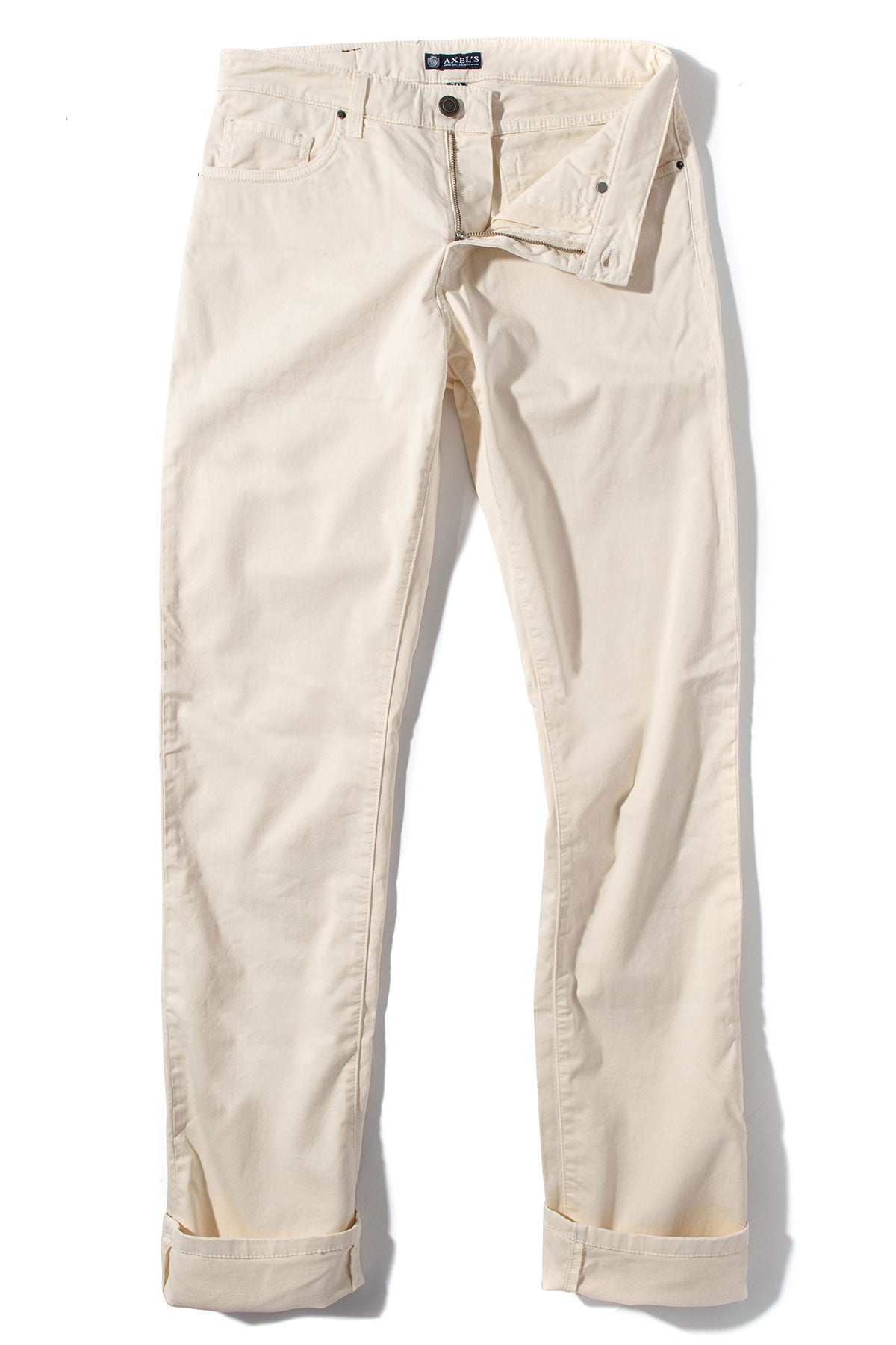 Prescott Soft Touch 5 Pocket In Latte | Mens - Pants - 5 Pocket | Teleria Zed