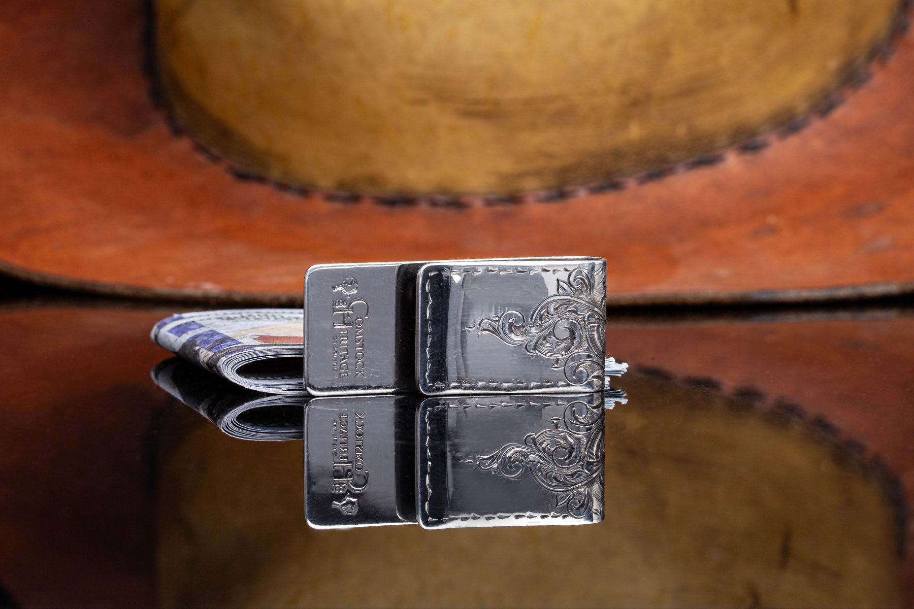 Cassidy Rodeo Gal Money Clip | Mens - Accessories - Money Clips | Comstock Heritage