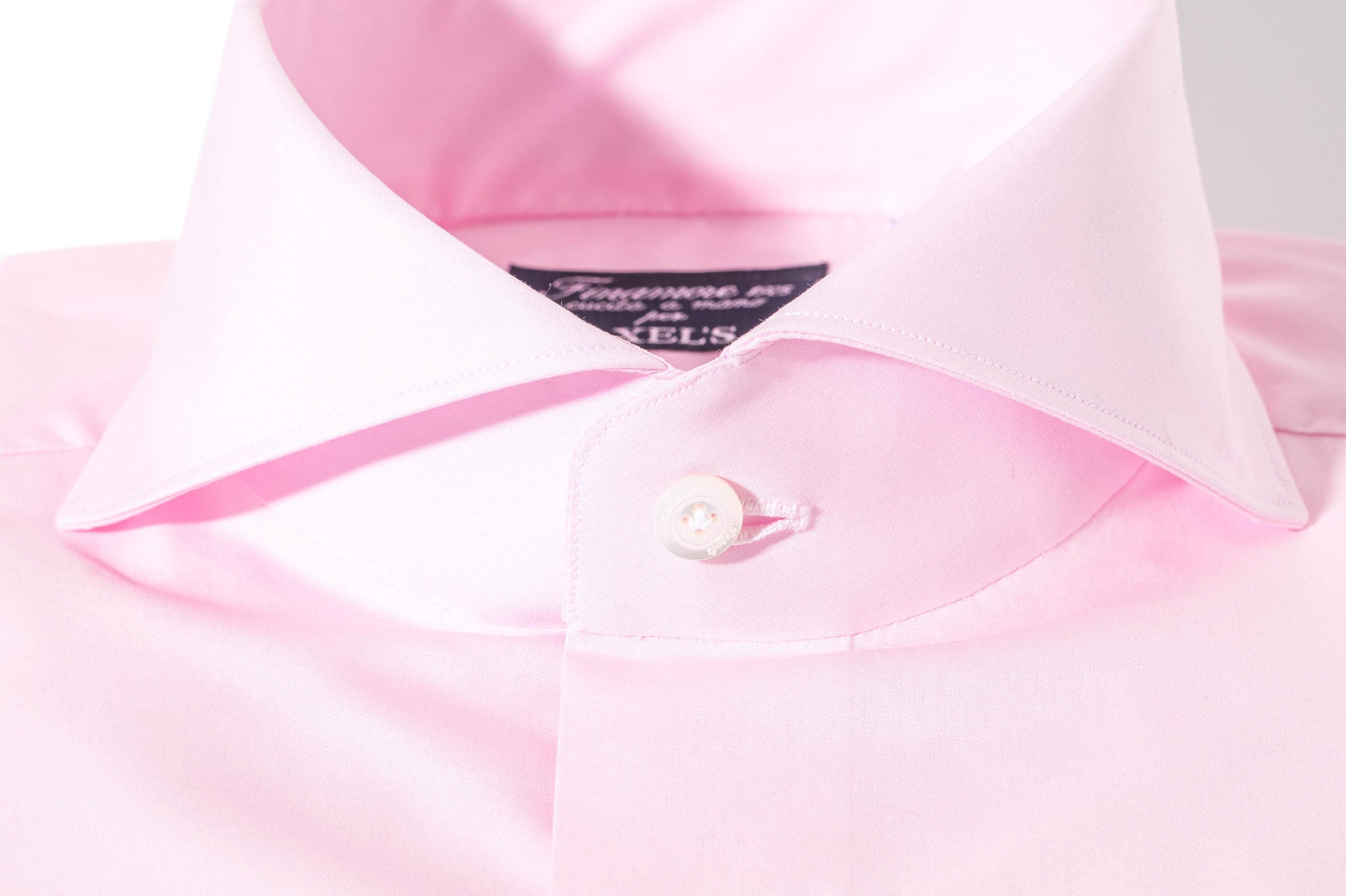 Milan Dress Shirt in Pink | Mens - Shirts - Dress | Finamore Napoli