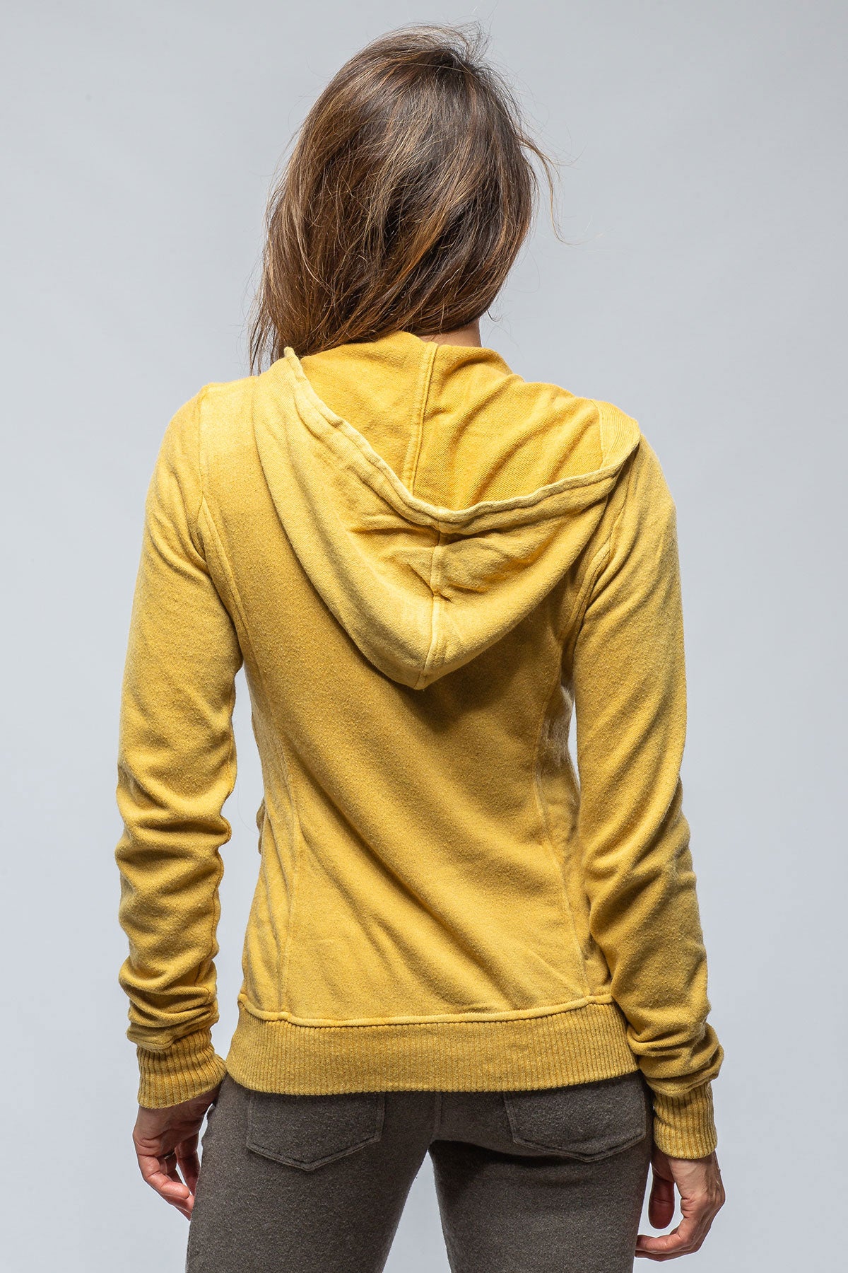 Pari Hoodie In Ochra | Ladies - Tops | Axel's Premium Denim