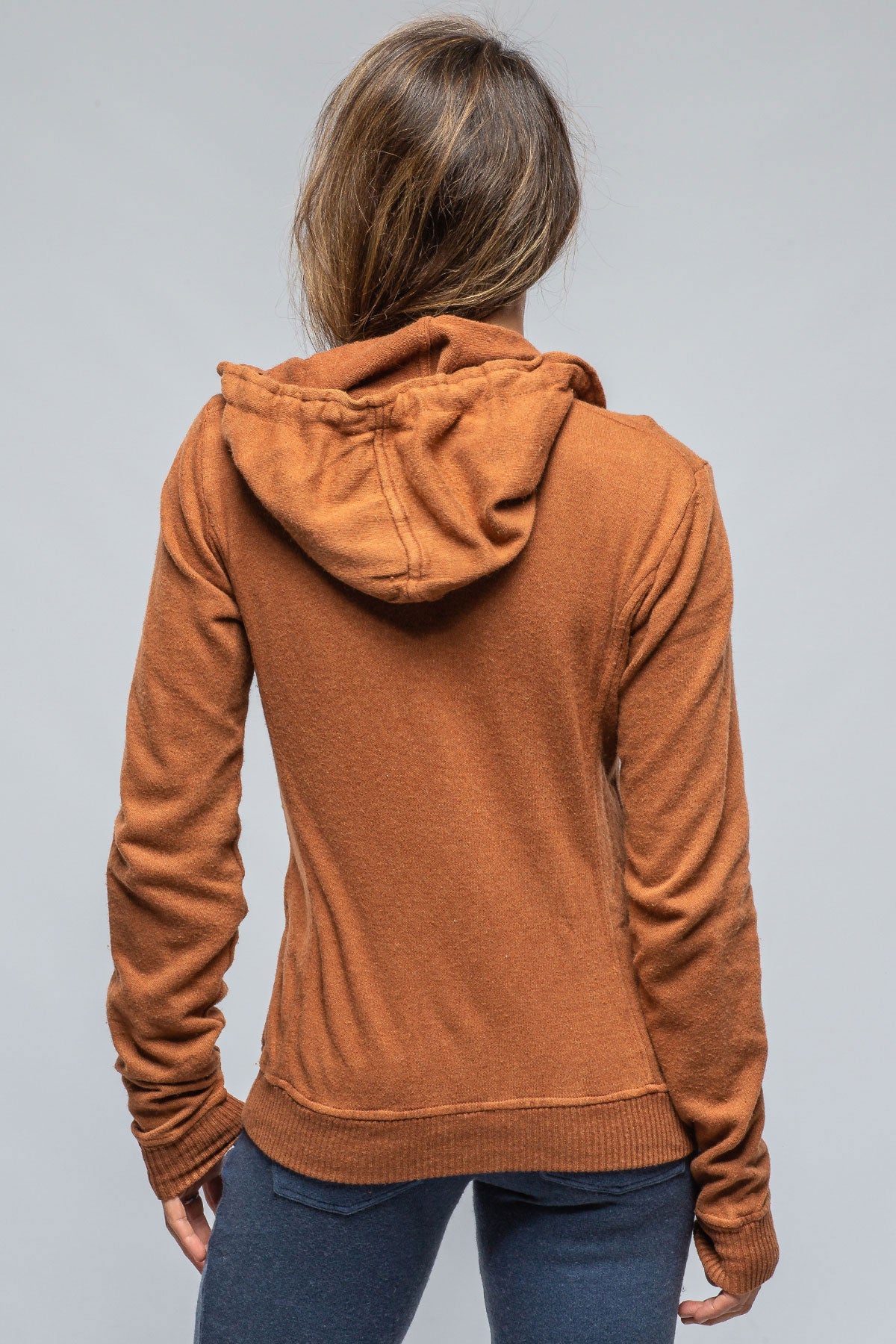 Pari Hoodie In Rust | Ladies - Tops | Axels Premium Denim