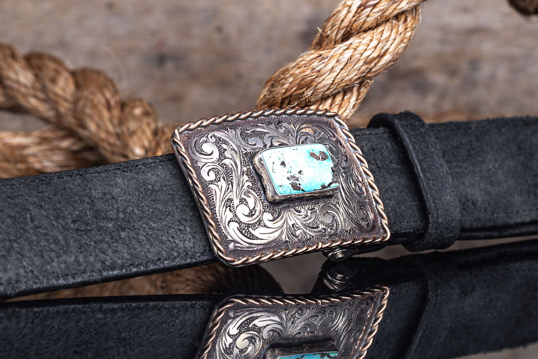 Comstock Heritage American Turquoise Trophy Buckle Belts And Buckles - Trophy