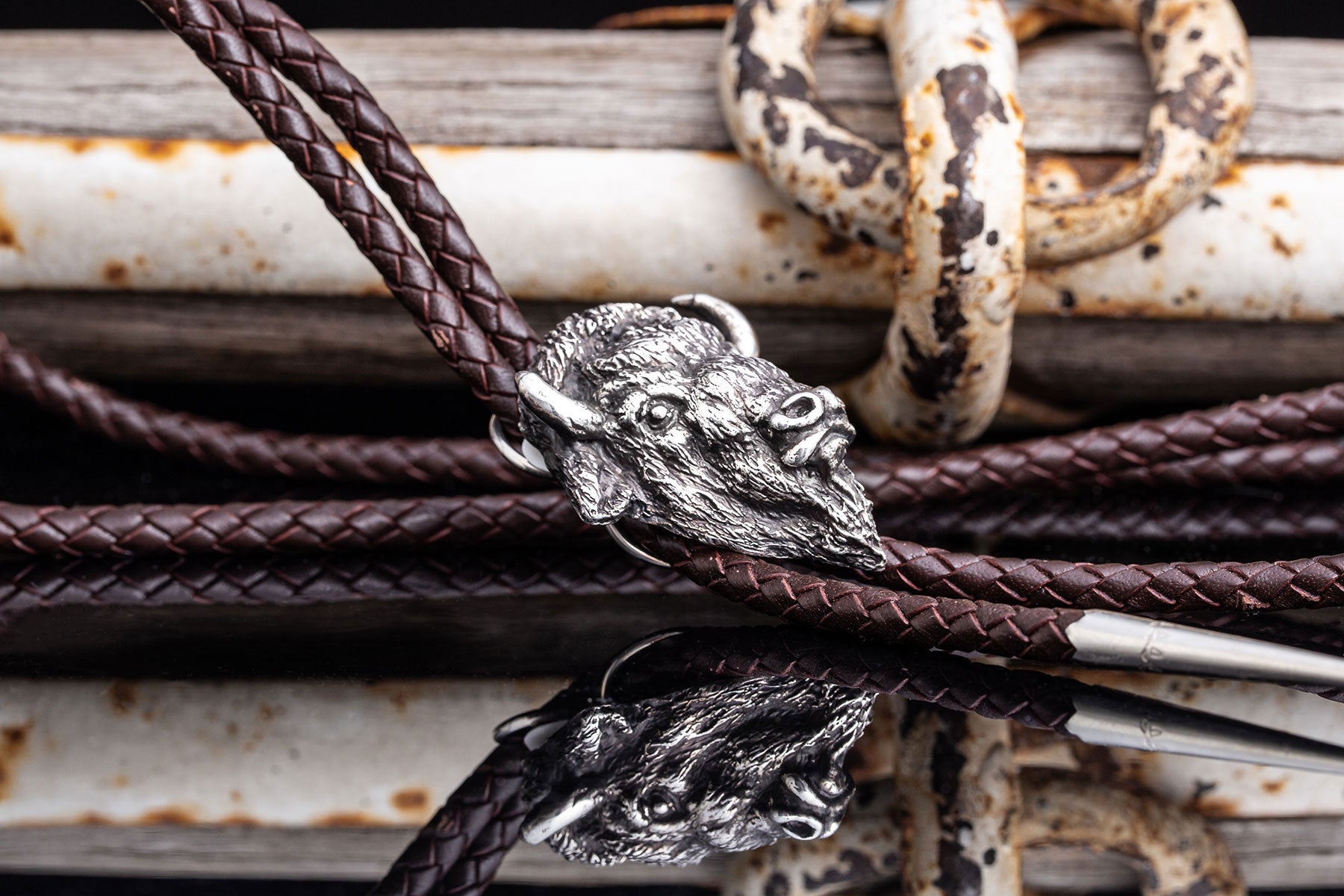 Comstock Heritage Buffalo Bolo Tie Mens - Accessories - Bolo Tie