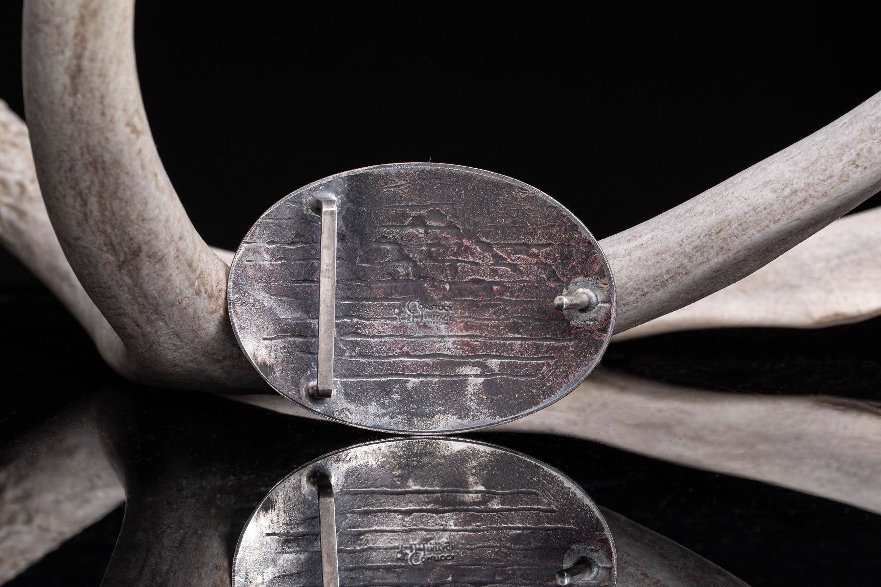 Comstock Heritage Buffalo Ranchwear Tumble Finished Belts And Buckles - Trophy