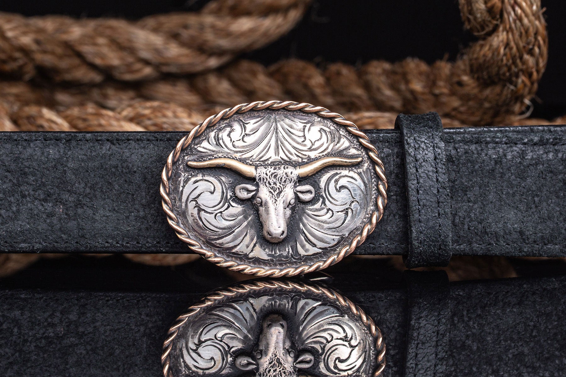 Comstock Heritage Odessa Longhorn Belts And Buckles - Trophy