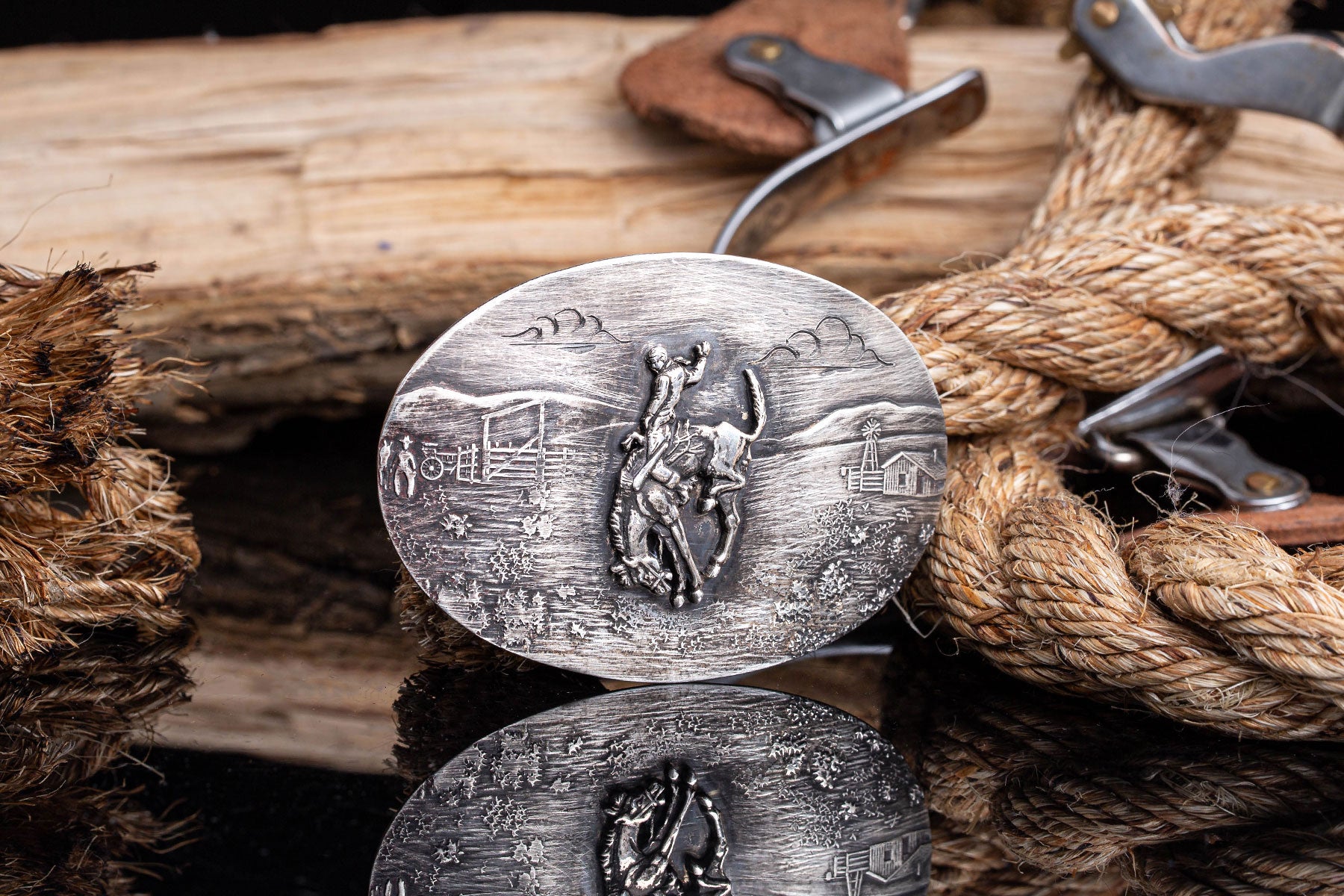 Comstock Heritage Saddle Bronc Ranchwear Belts And Buckles - Trophy