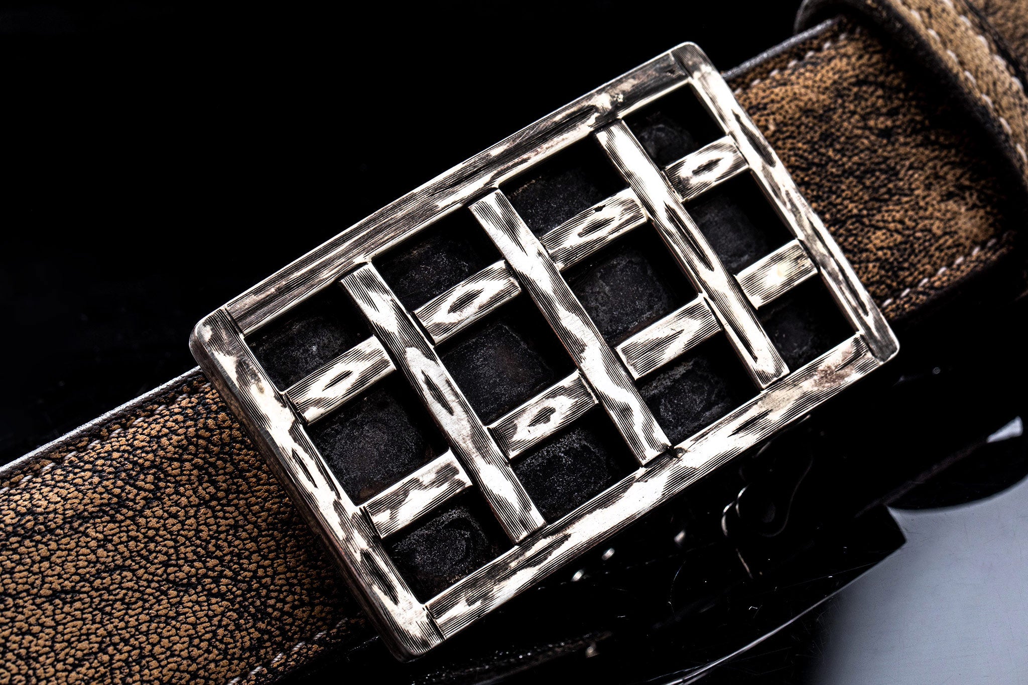 Comstock Heritage Tyson Log Cabin SS Belts And Buckles - Trophy