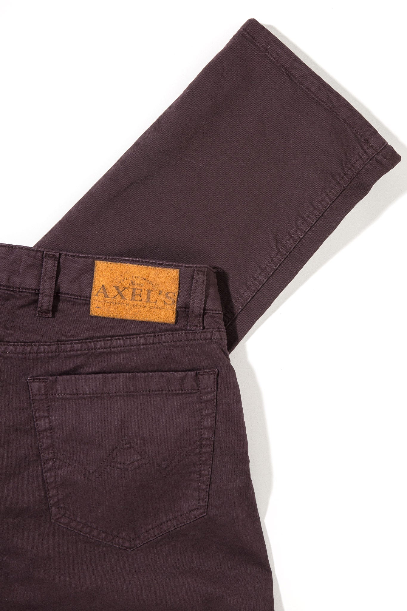 Flagstaff Performance Denim In Mosto | Mens - Pants - 5 Pocket | Axel's Premium Denim
