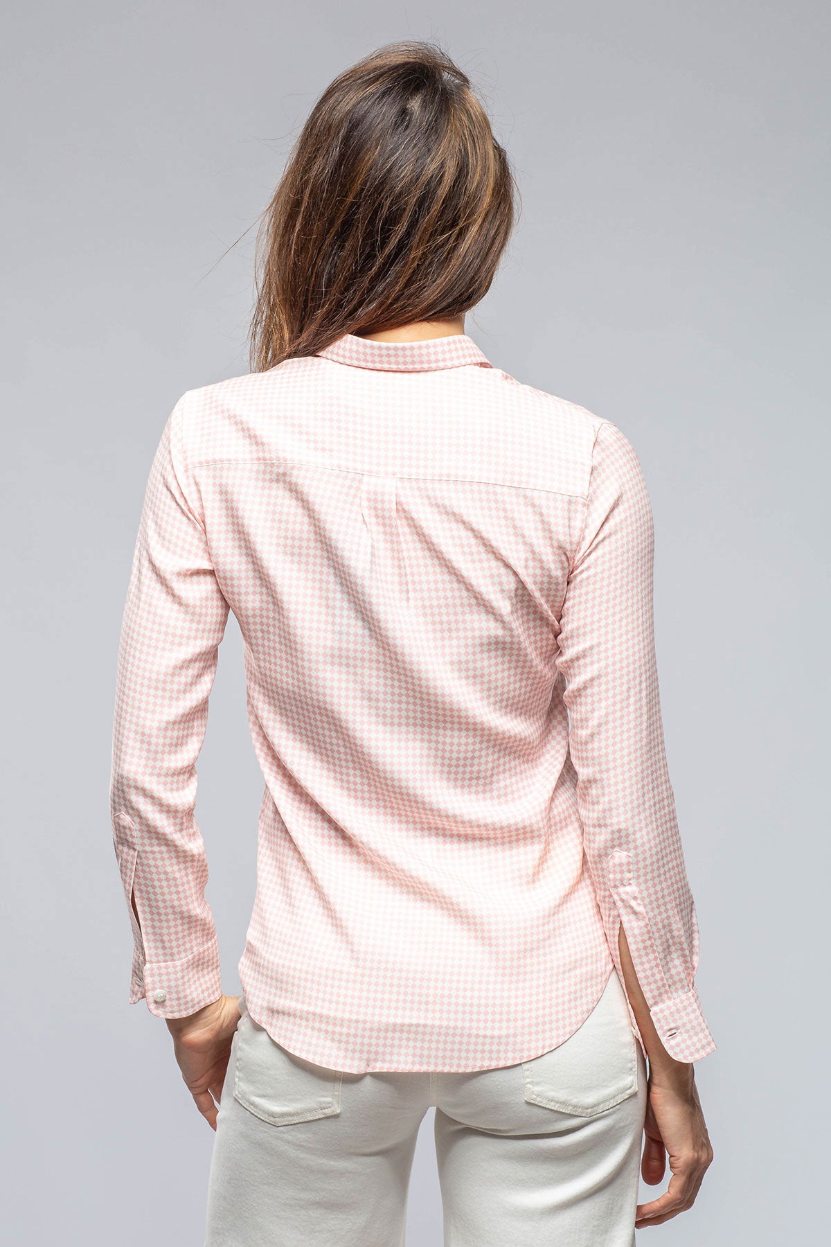 Respiro Silk Blouse In Pink | Ladies - Blouses | Amina Rubinacci