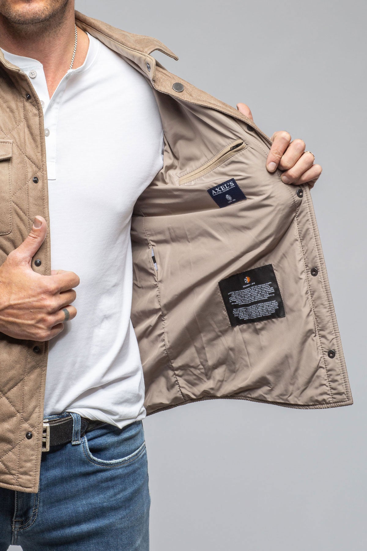 Academia Jacket In Ice