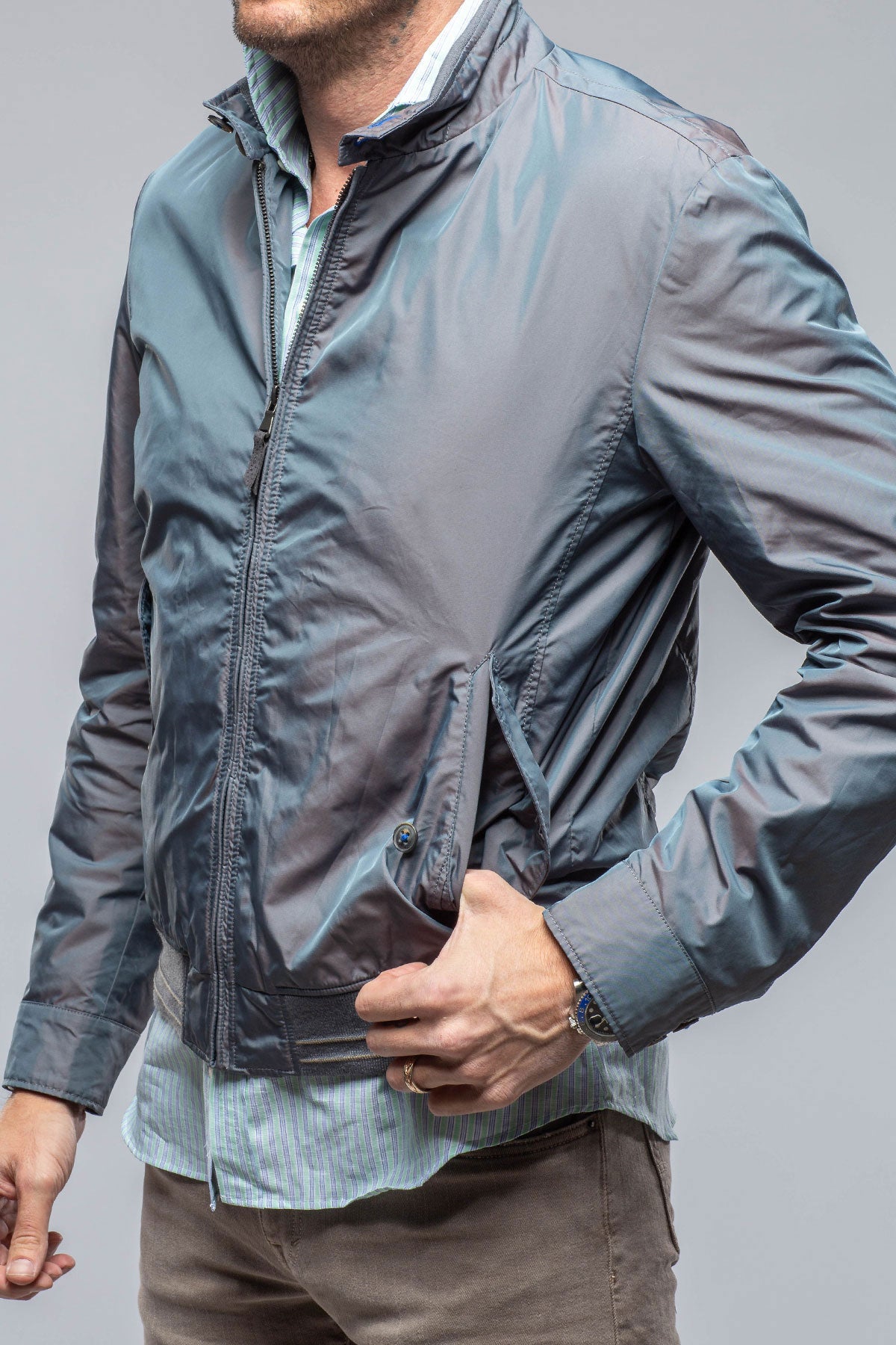 Calder Baseball Jacket | Warehouse - Mens - Outerwear - Cloth | Gimo's