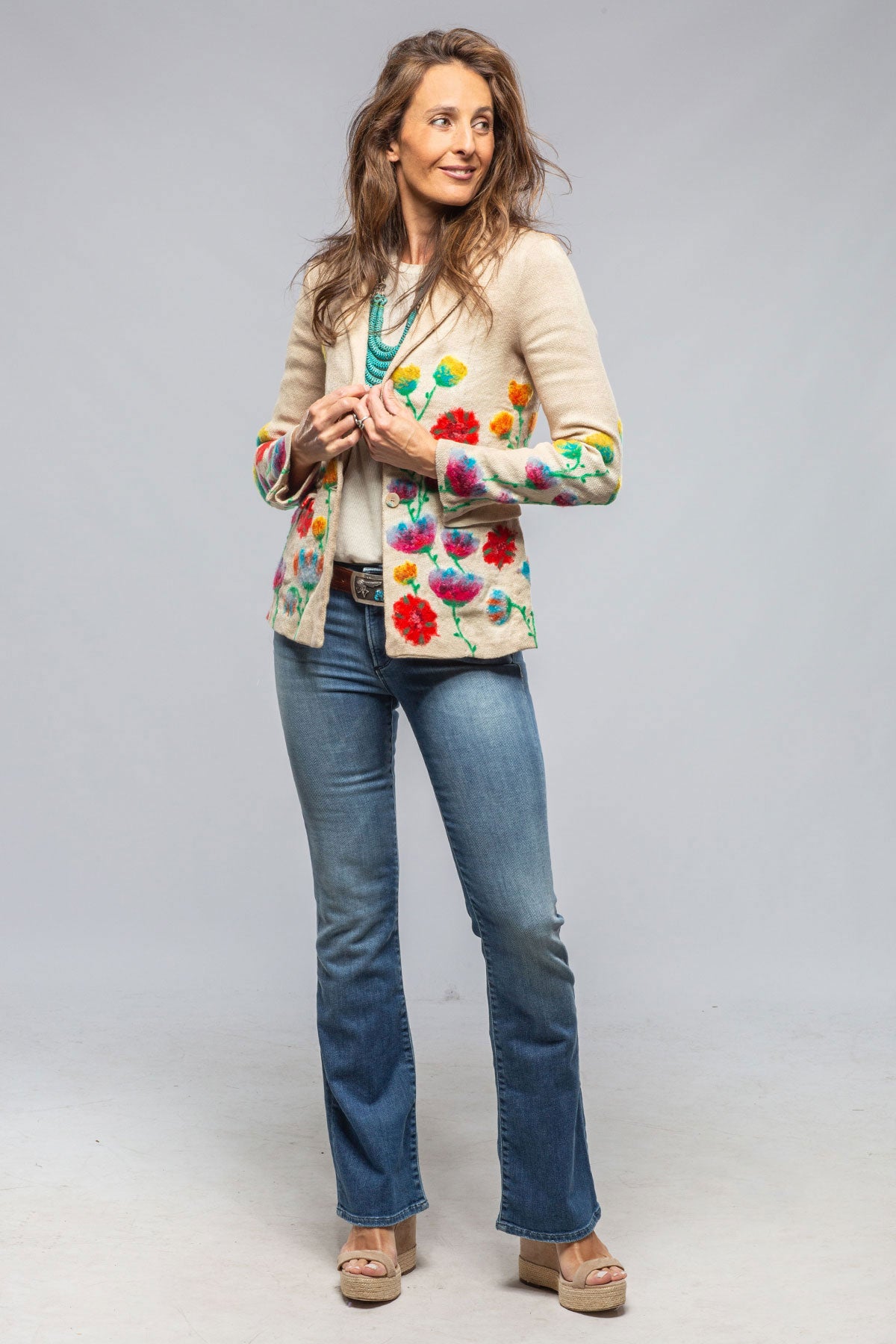 Wildflower Jacket In Burro