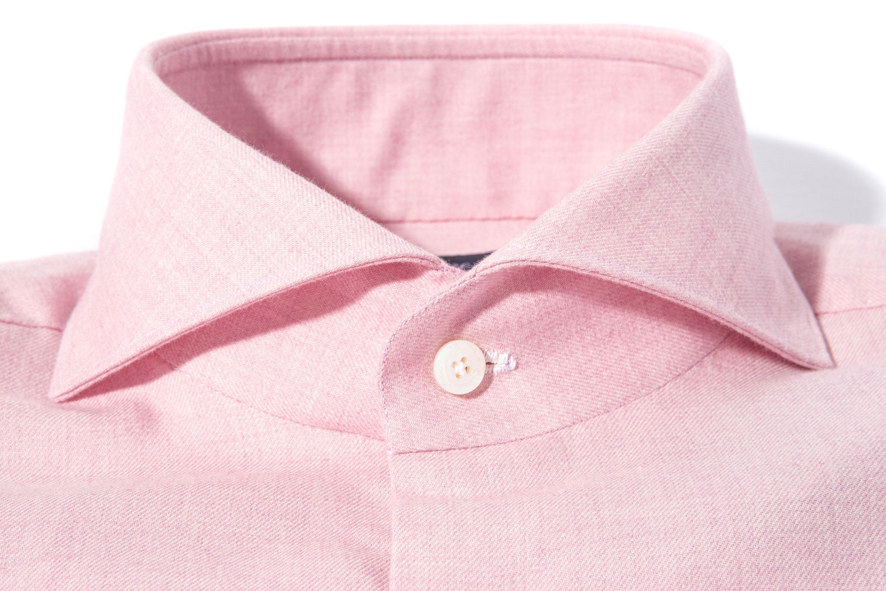 Hemme Cotton Shirt in Pink | Mens - Shirts - Dress | Finamore Napoli