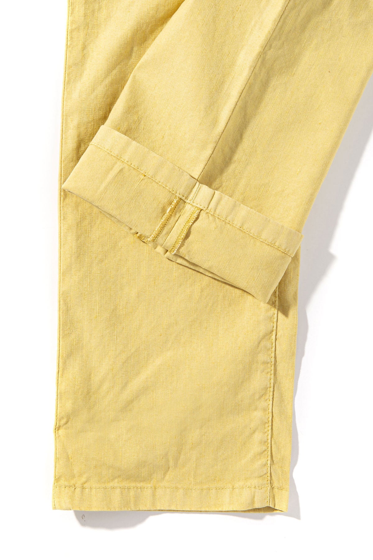 Barbados 5-Pocket Stretch Linen In Acacia | Mens - Pants - 5 Pocket | Teleria Zed